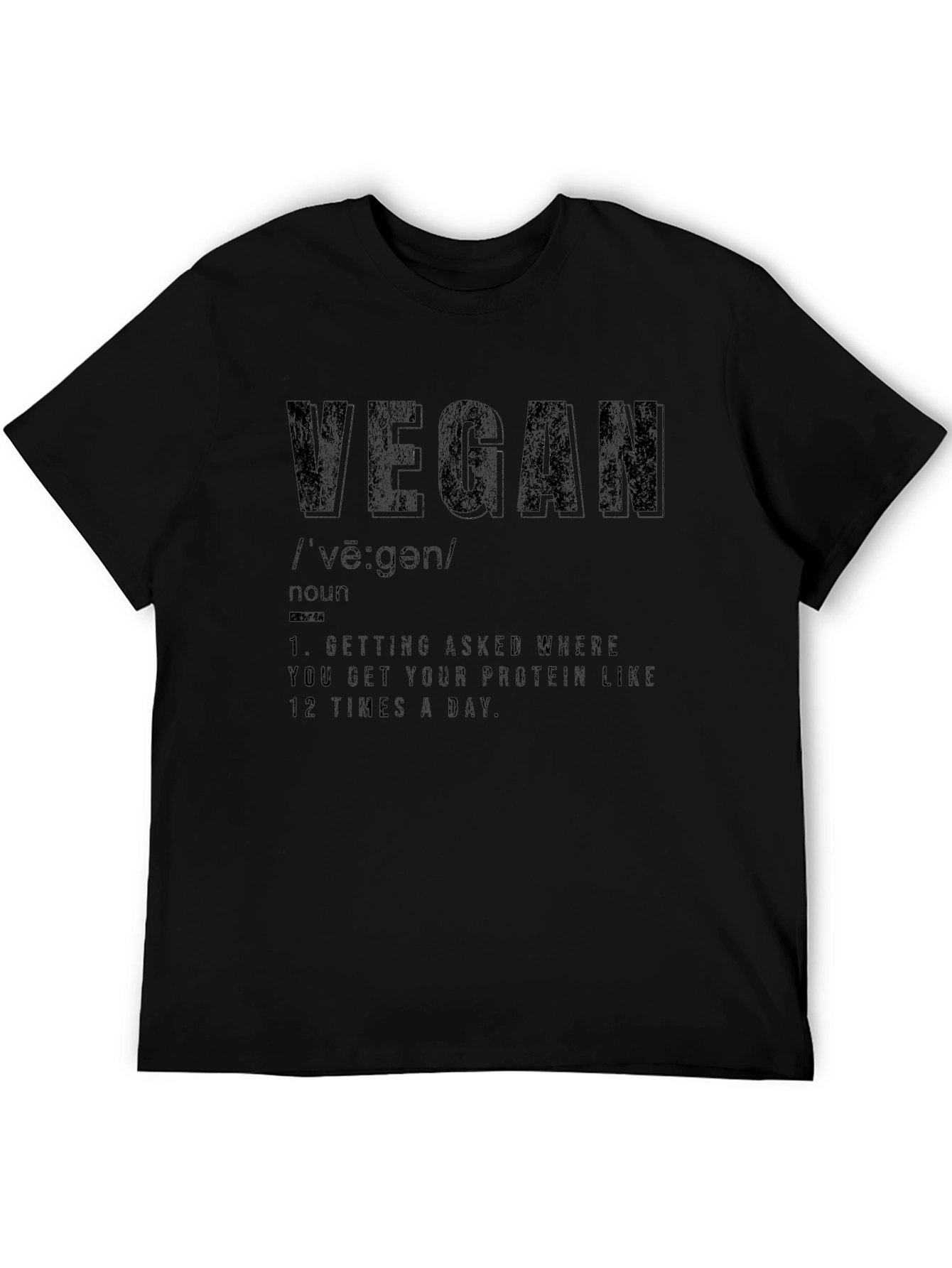 Vegan Definition T-Shirt - Protein Question Answered