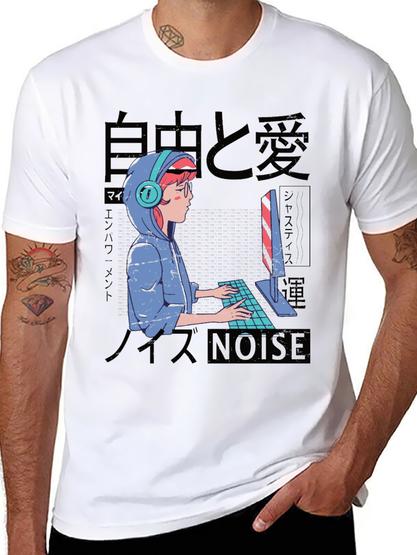 Anime Gamer T-Shirt: Japanese Graphic Tee