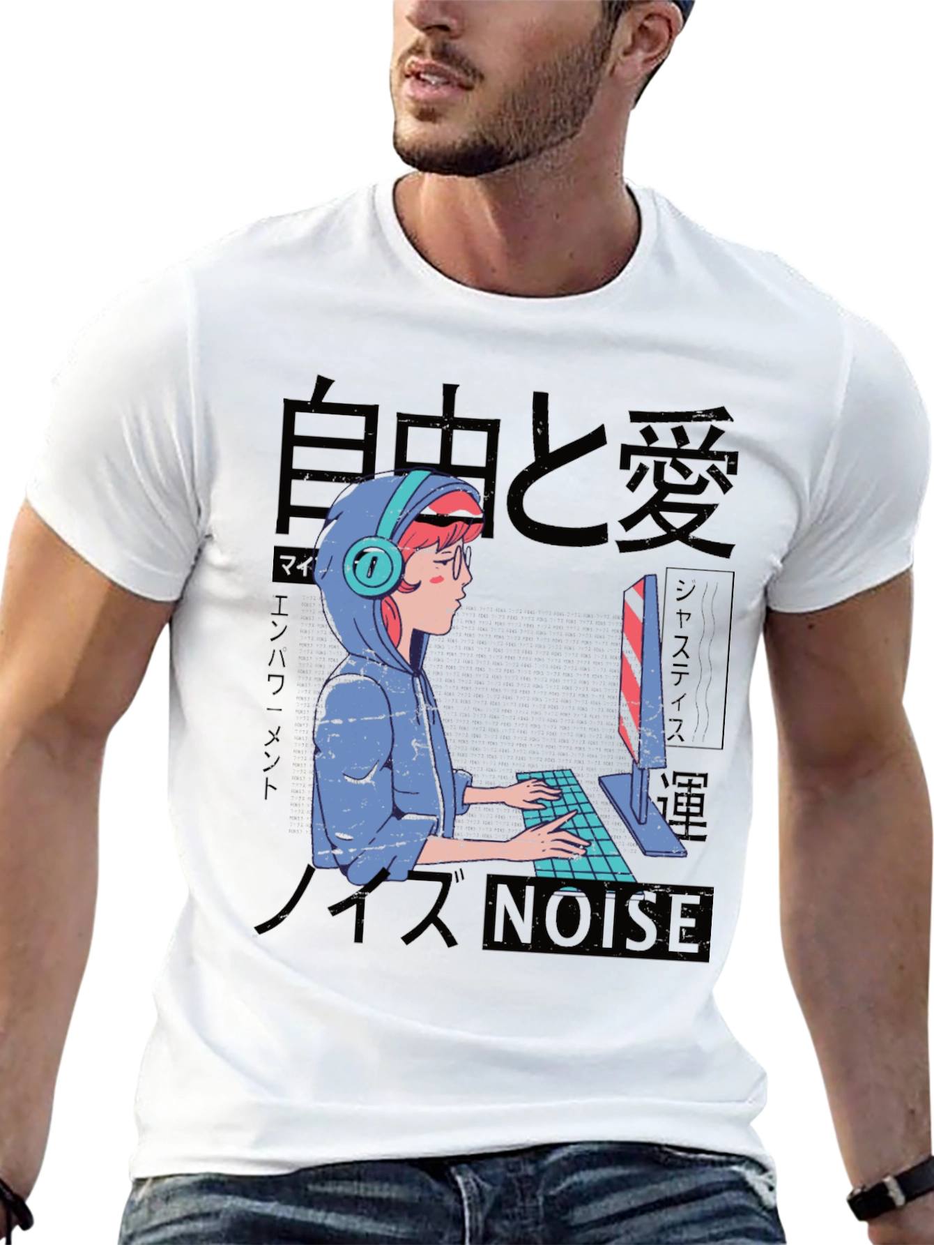 Anime Gamer T-Shirt: Japanese Graphic Tee