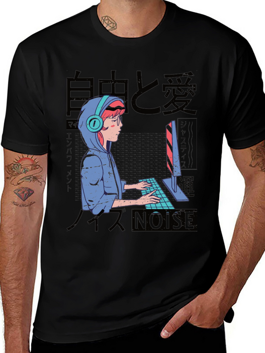 Anime Gamer T-Shirt: Japanese Graphic Tee