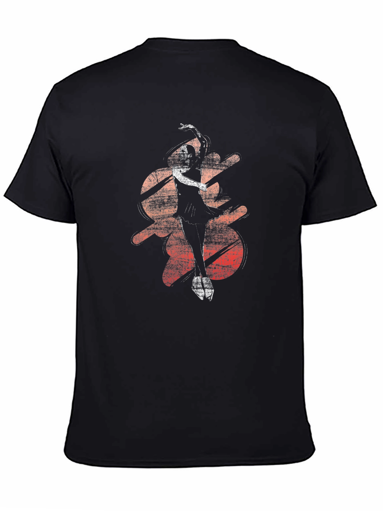 Ballet Dancer Graphic Tee - Stylish Black T-Shirt
