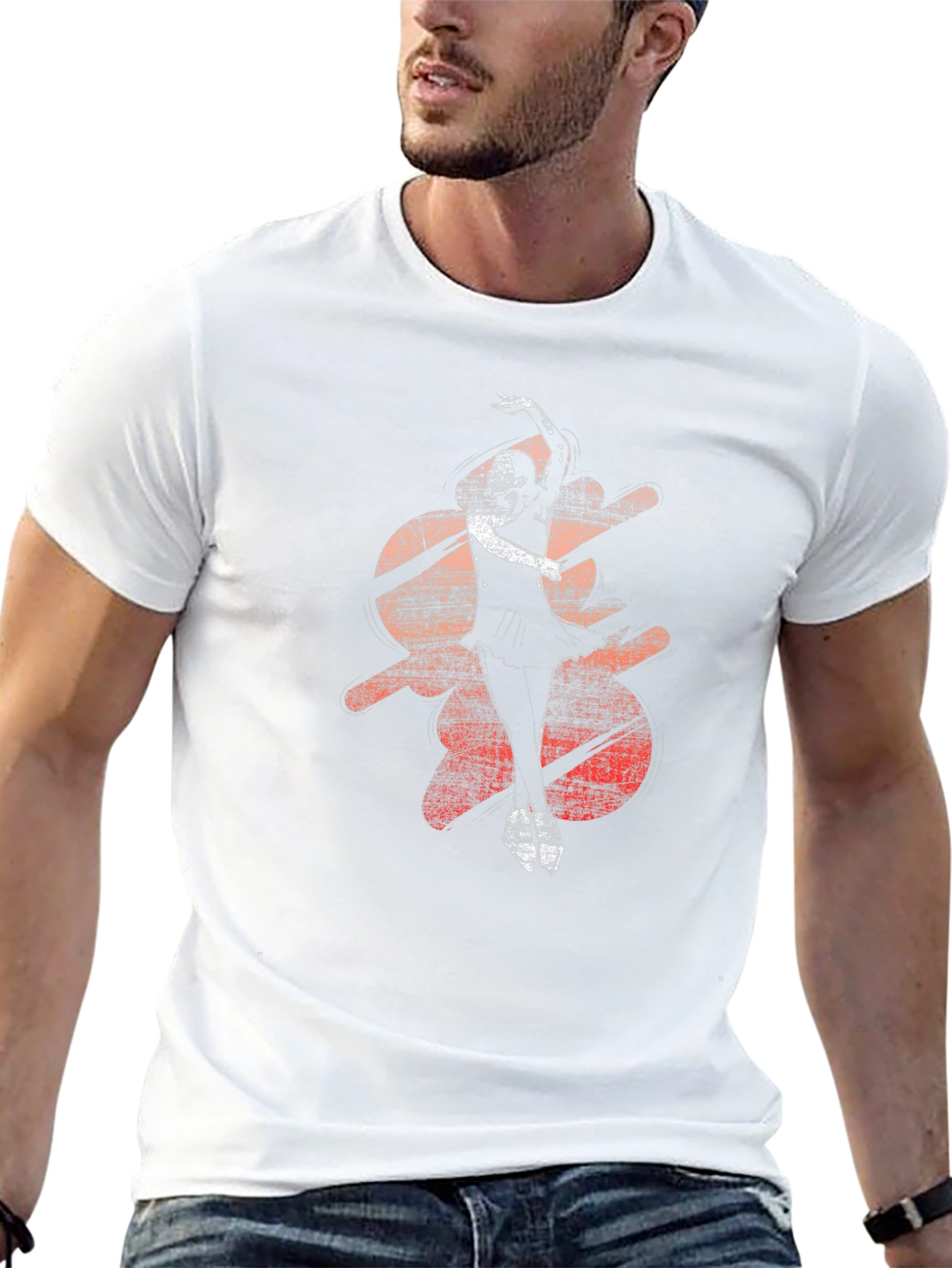 Ballet Dancer Graphic Tee - Stylish Black T-Shirt