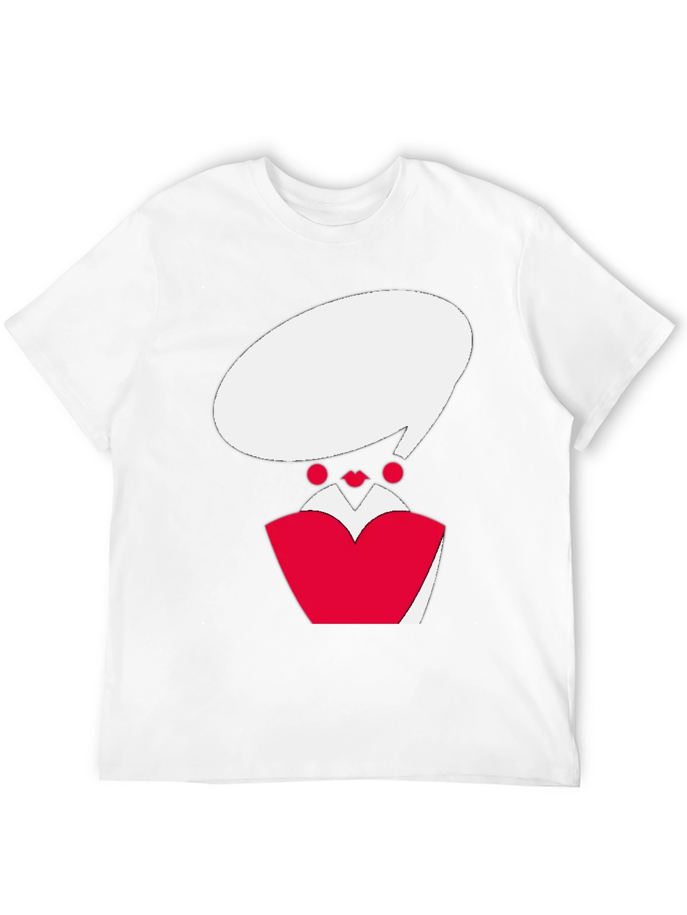 Queen of Hearts Graphic Tee - Black Cotton T-Shirt
