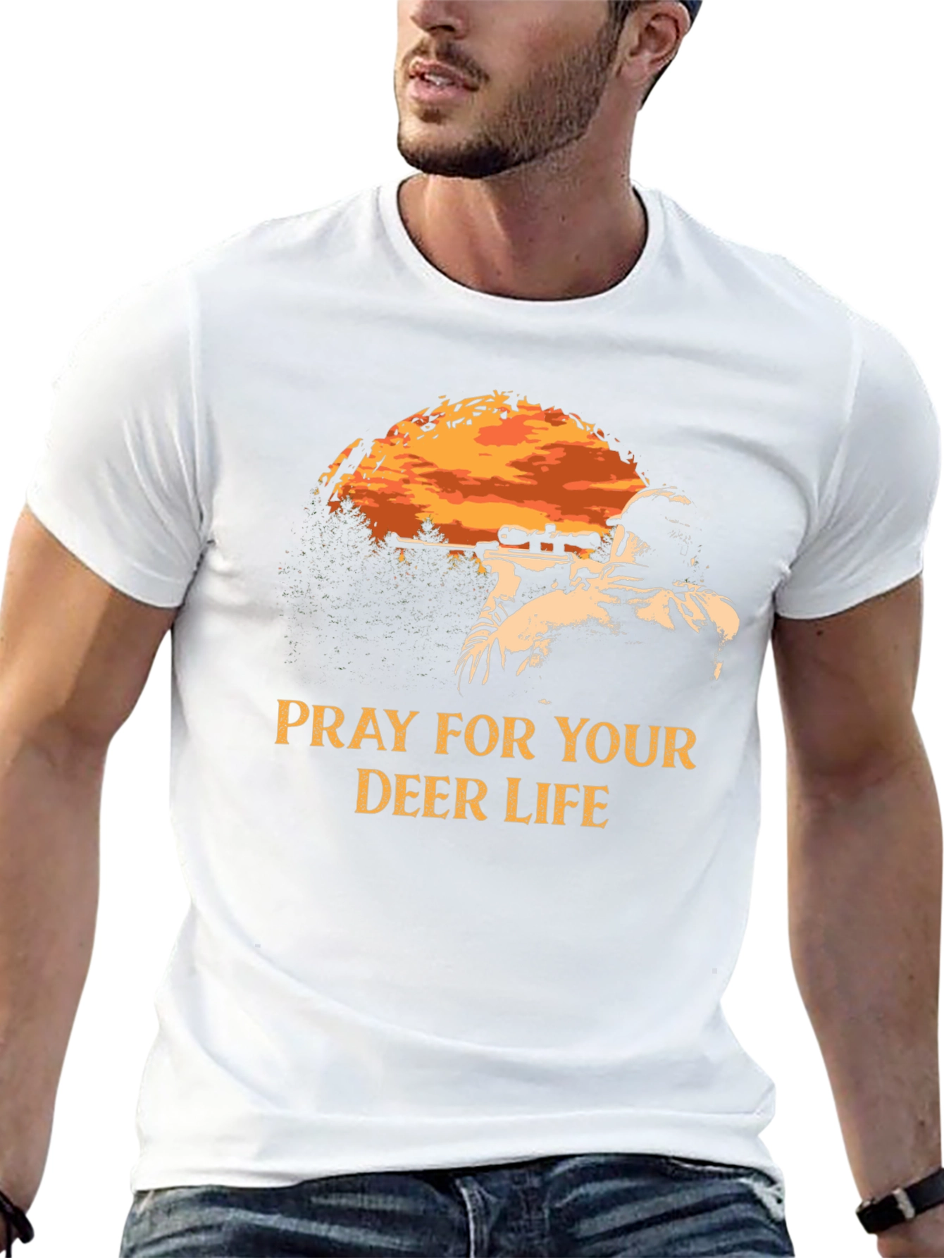Pray For Your Deer Life Hunting T-Shirt