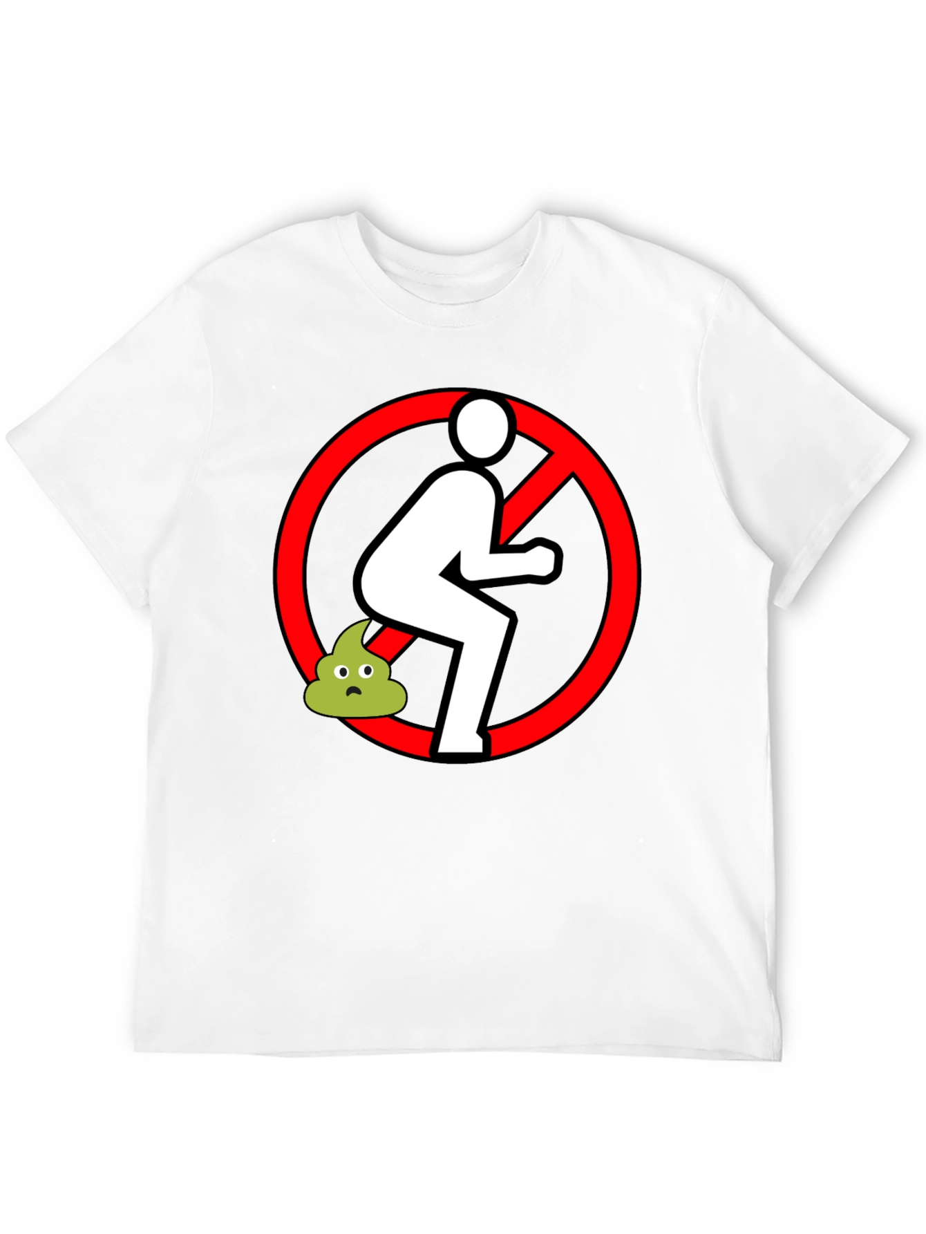 Funny No Pooping T-Shirt