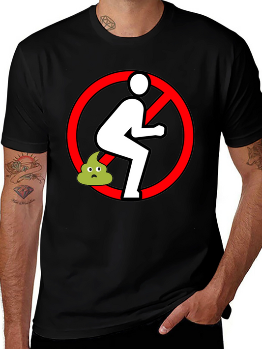 Funny No Pooping T-Shirt