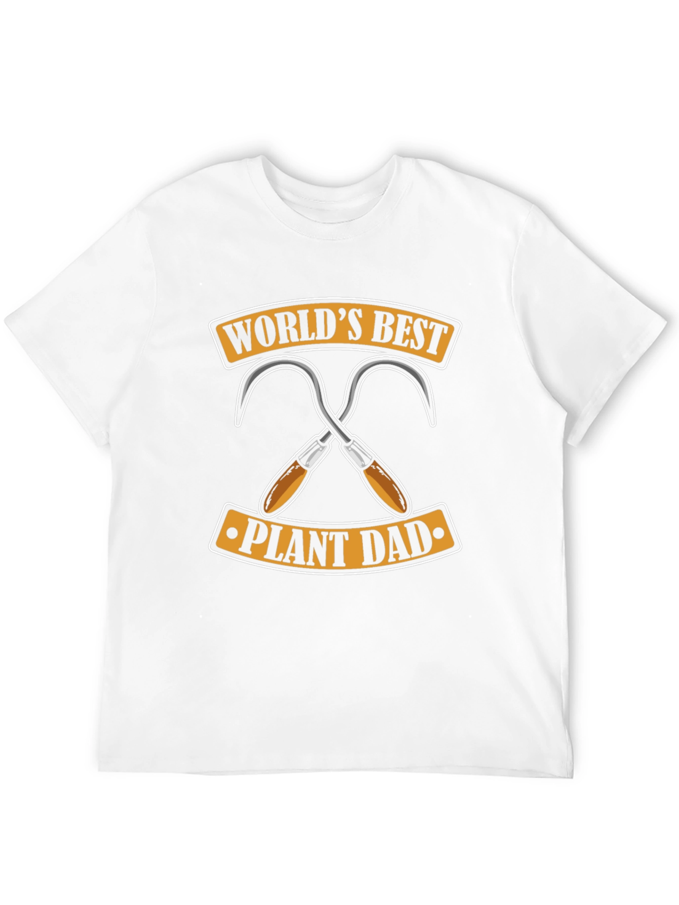 Worlds Best Plant Dad T-Shirt - Gardening Gift