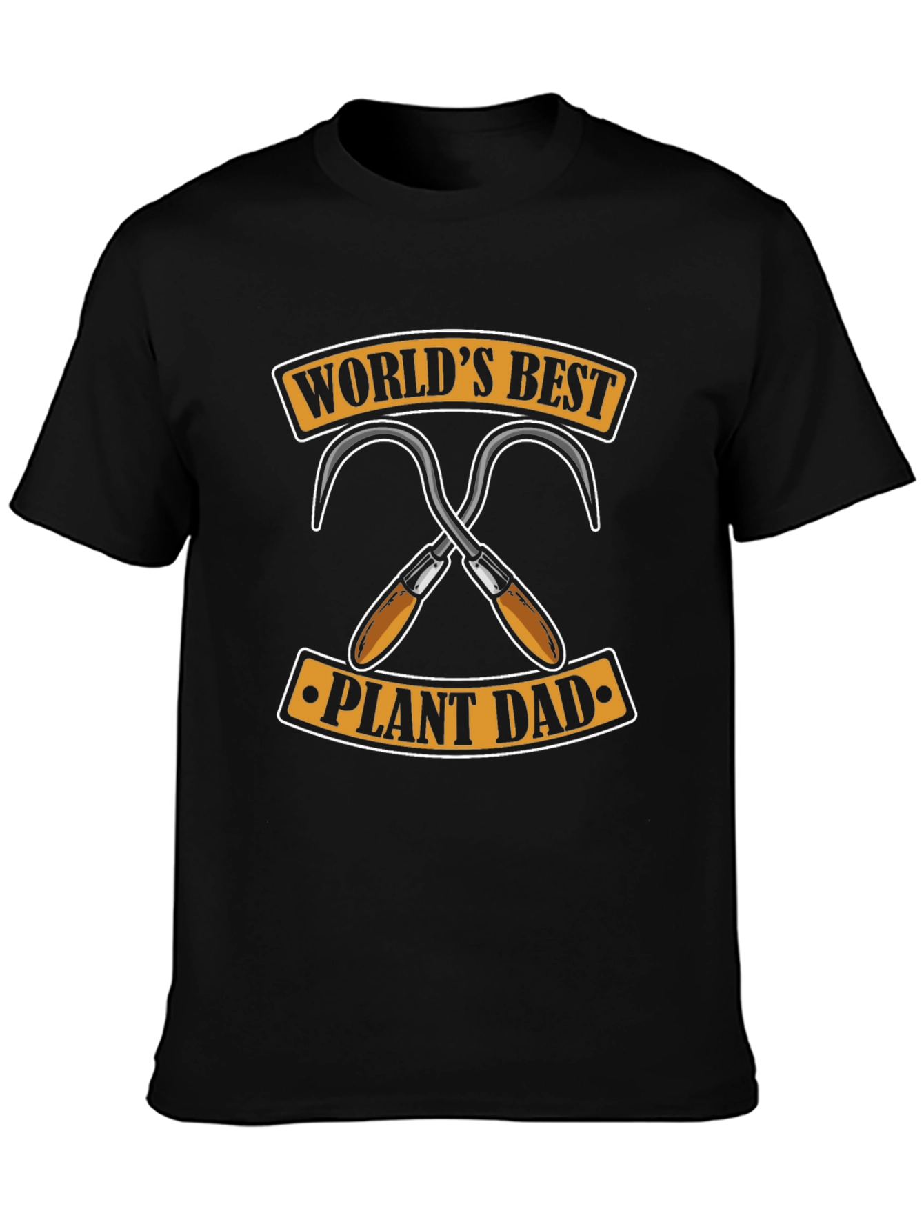 Worlds Best Plant Dad T-Shirt - Gardening Gift