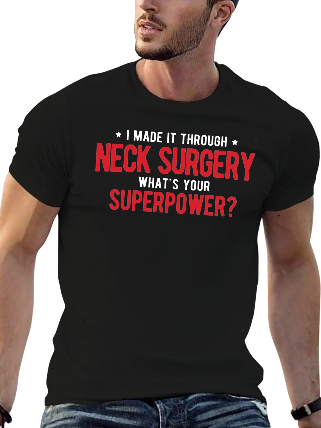 Neck Surgery Superpower T-Shirt