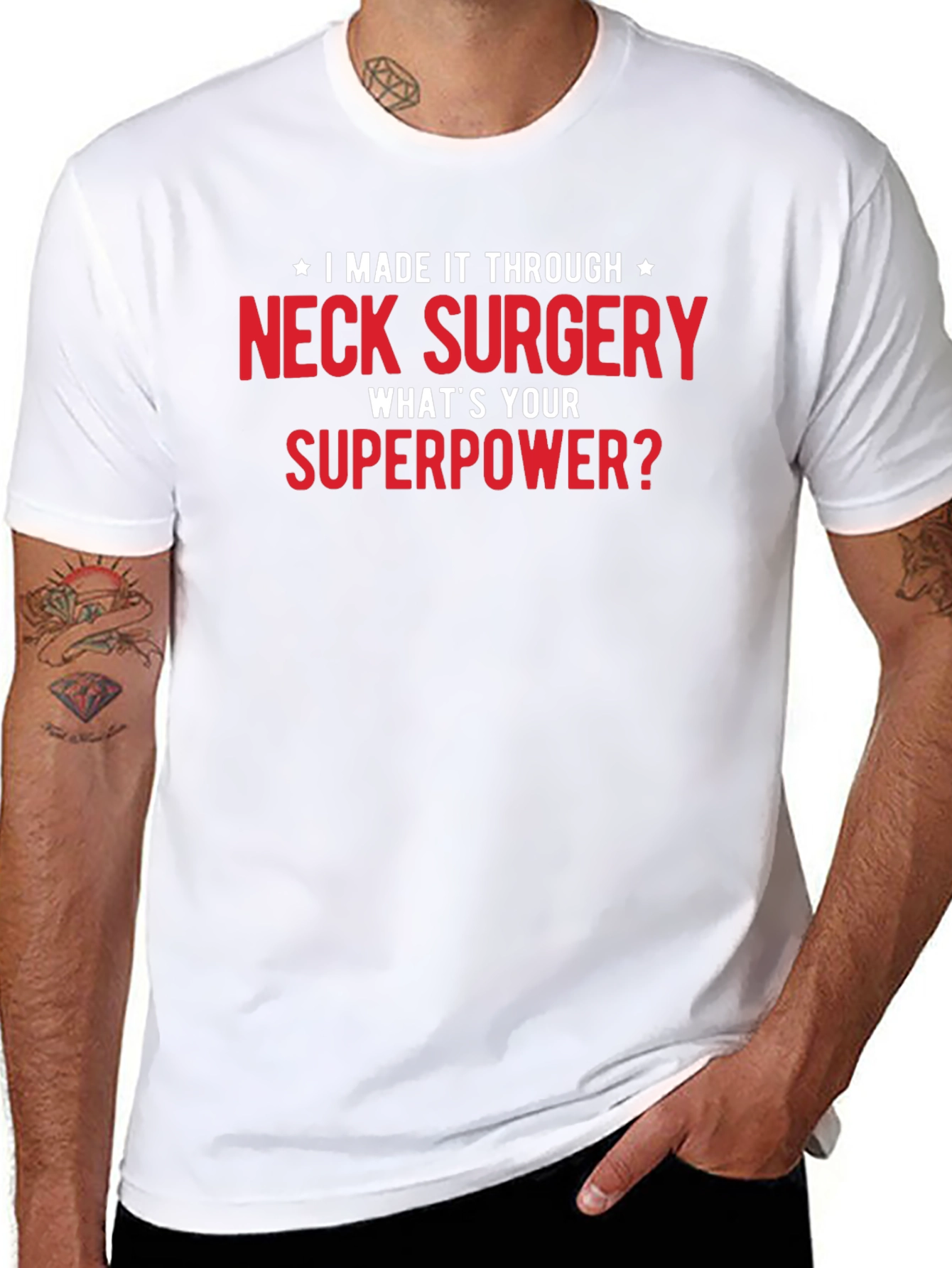 Neck Surgery Superpower T-Shirt
