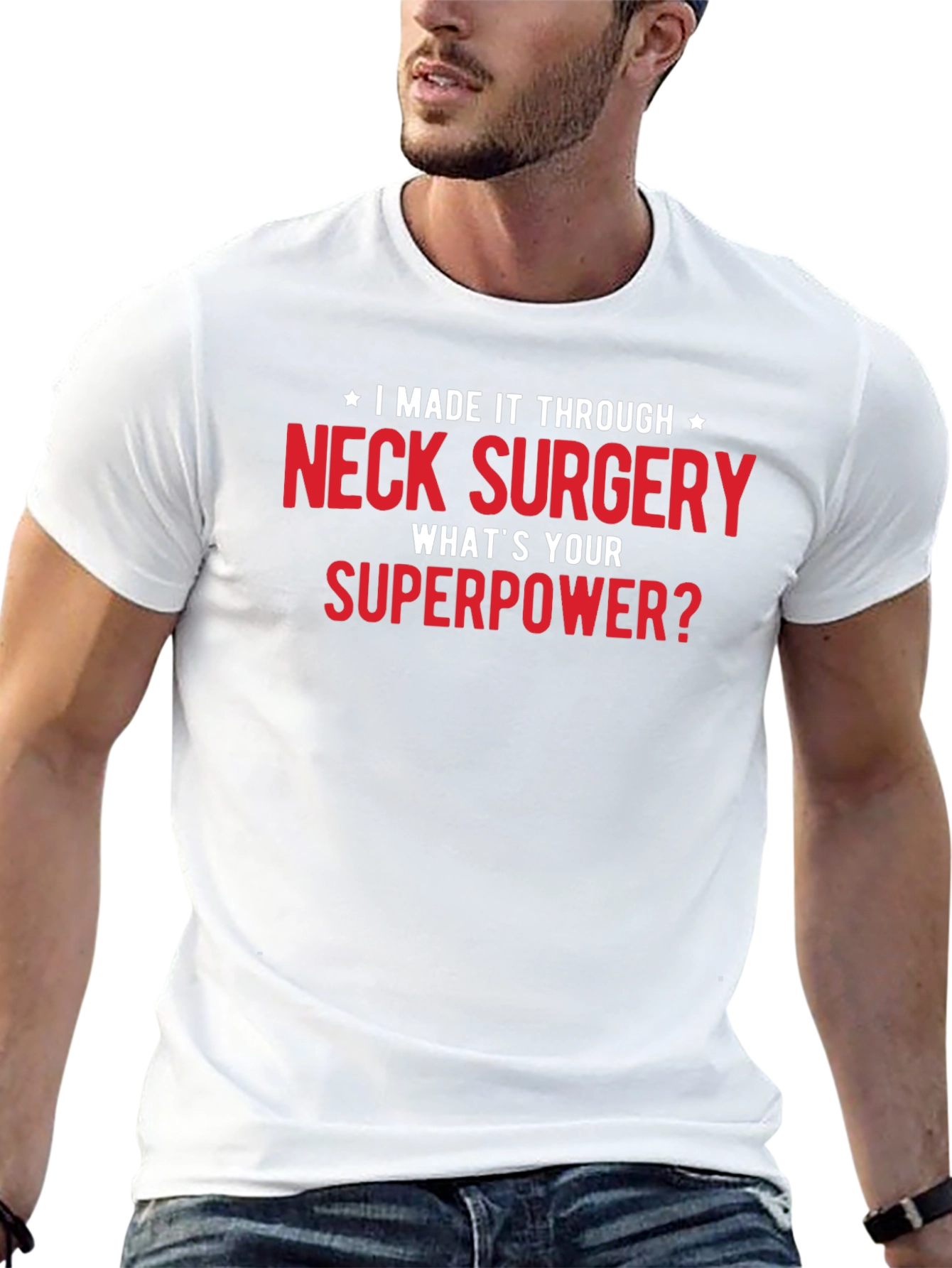 Neck Surgery Superpower T-Shirt