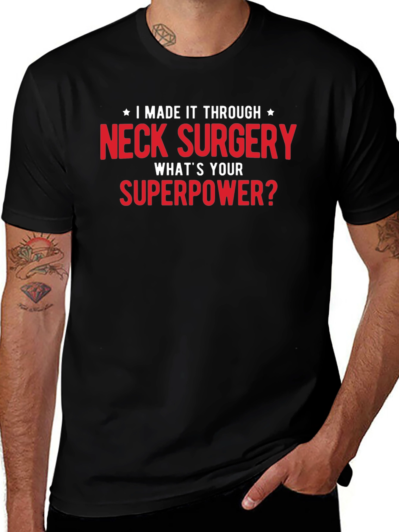 Neck Surgery Superpower T-Shirt