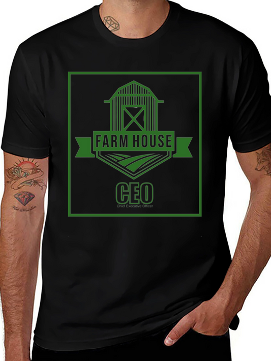 Farm House CEO Graphic T-Shirt