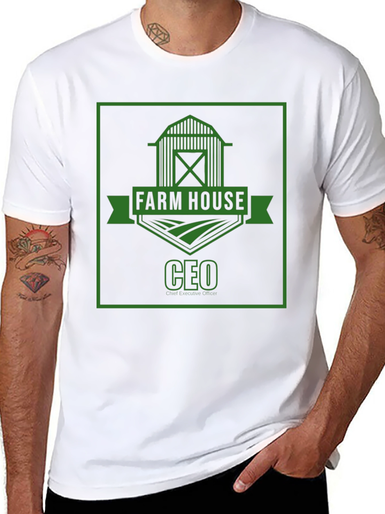 Farm House CEO Graphic T-Shirt
