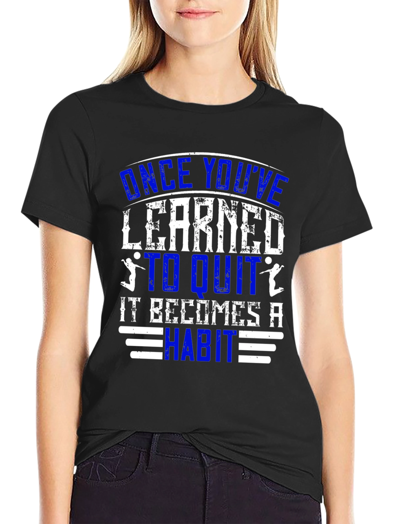 Volleyball Quote Graphic T-Shirt