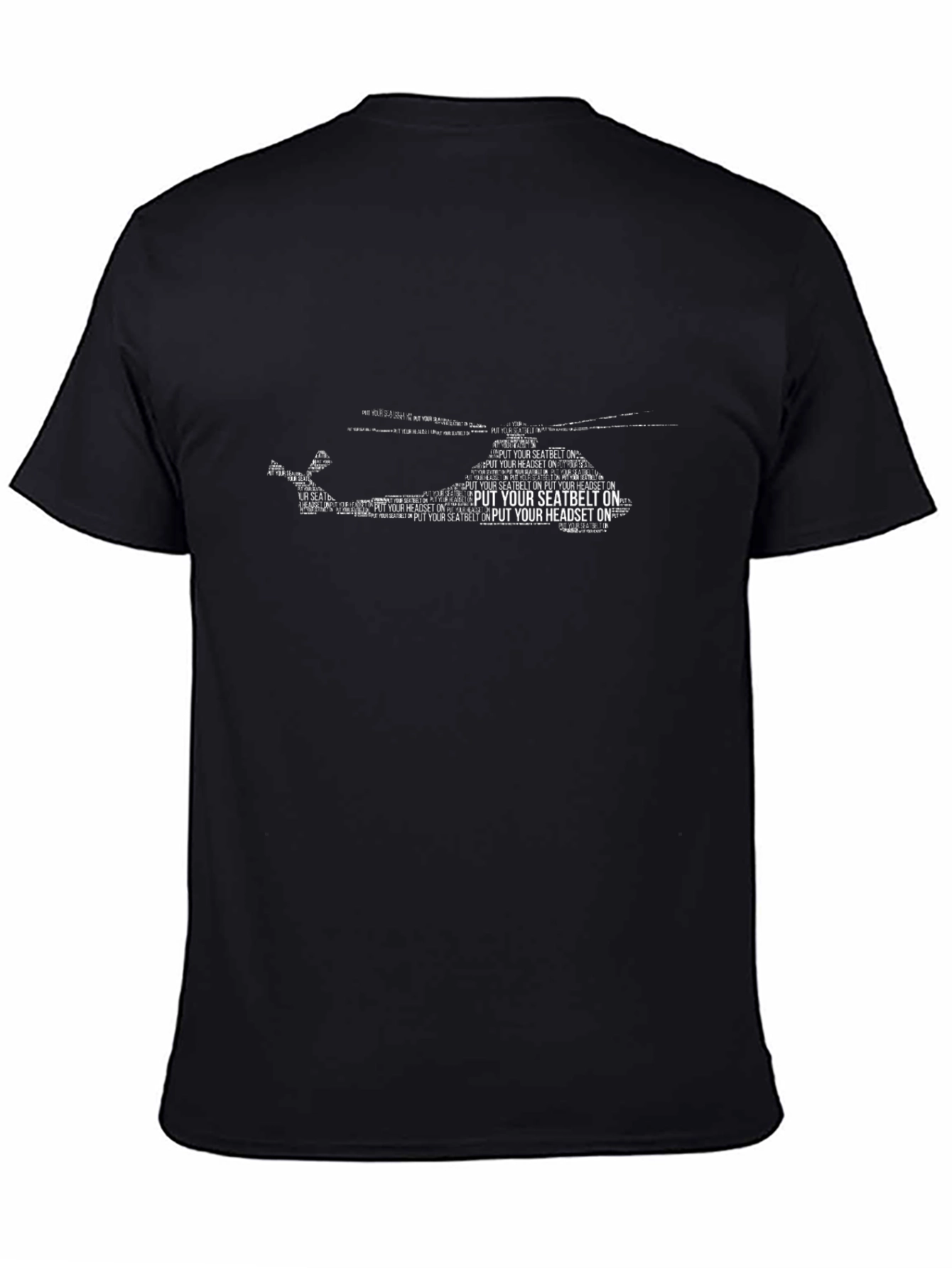 Helicopter Seatbelt Headset T-Shirt