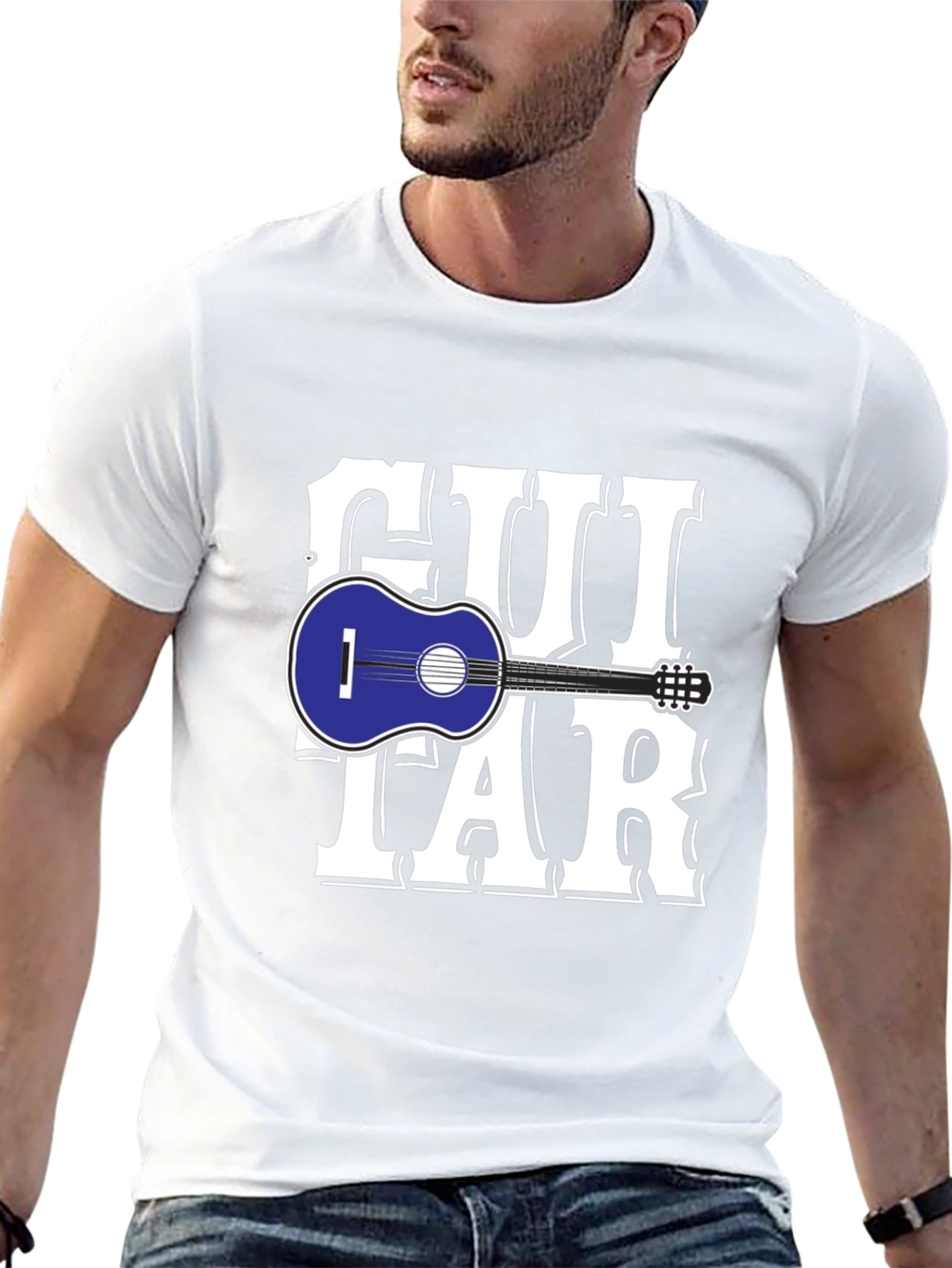 Guitar T-Shirt - Musical Instrument Graphic Tee