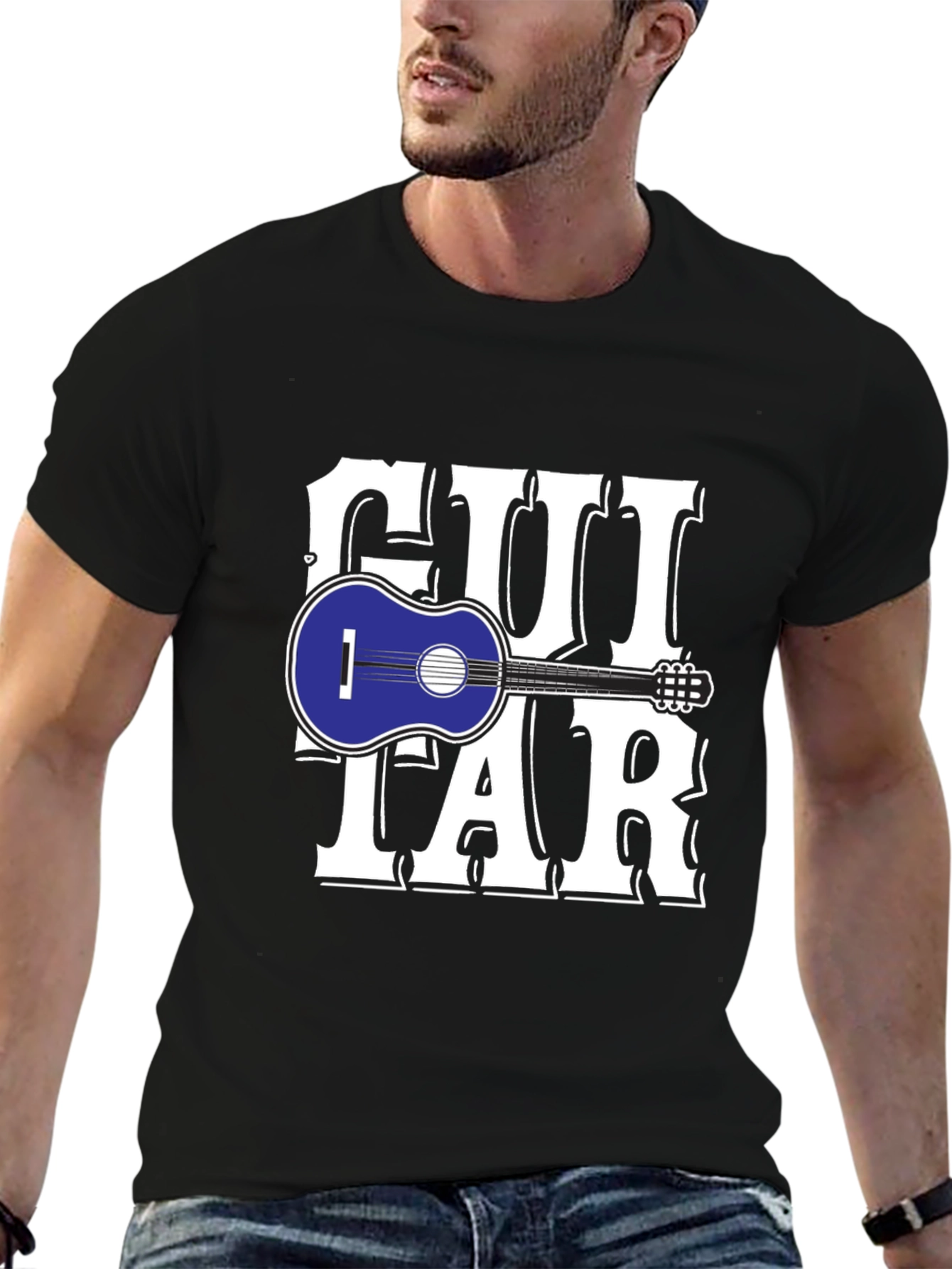 Guitar T-Shirt - Musical Instrument Graphic Tee