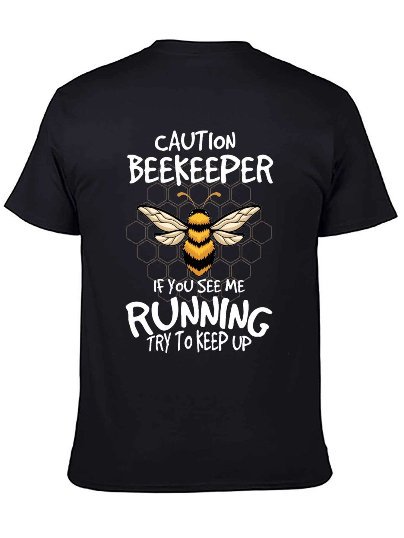 Caution Beekeeper Running T-Shirt