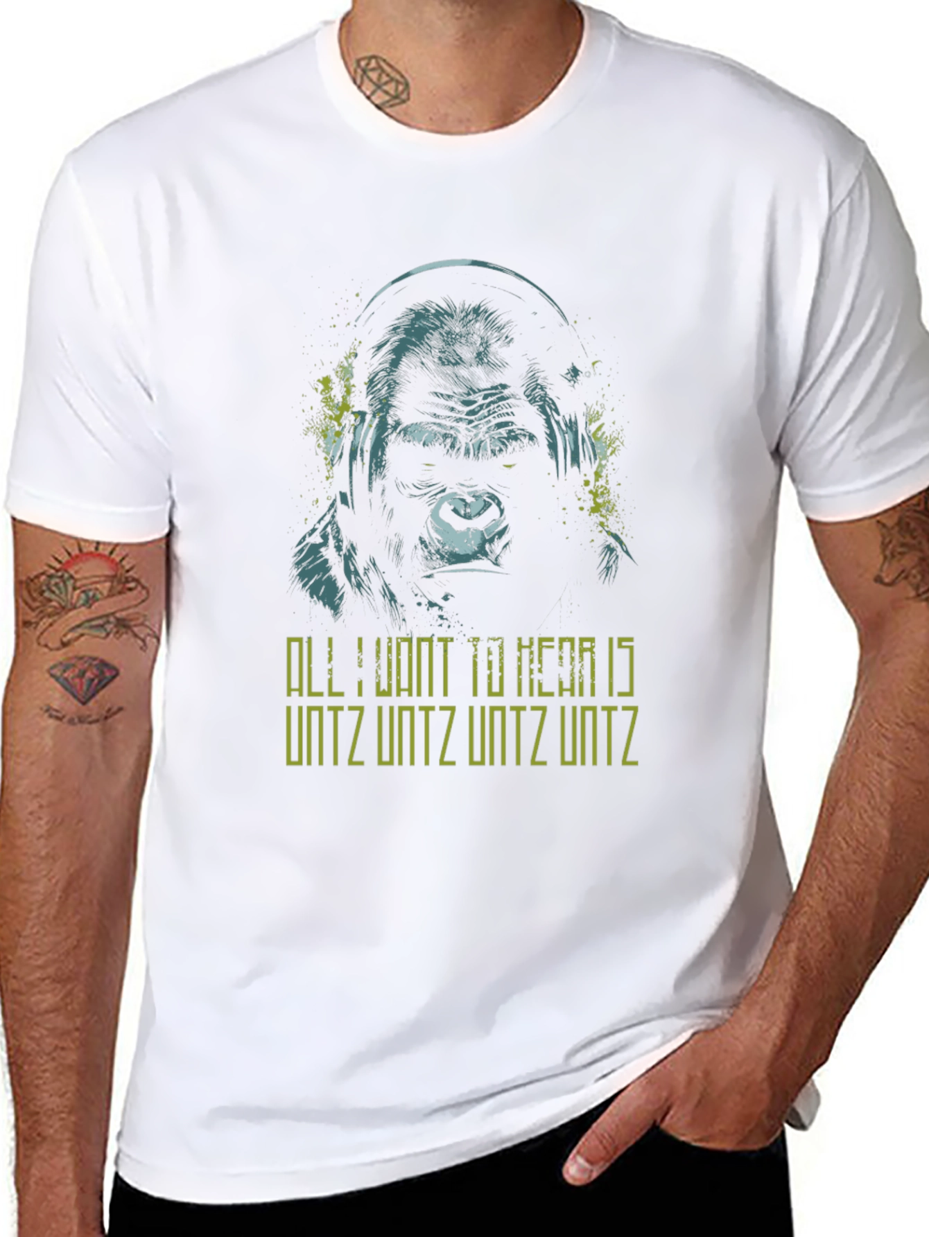 DJ Gorilla T-Shirt - Untz Untz Untz