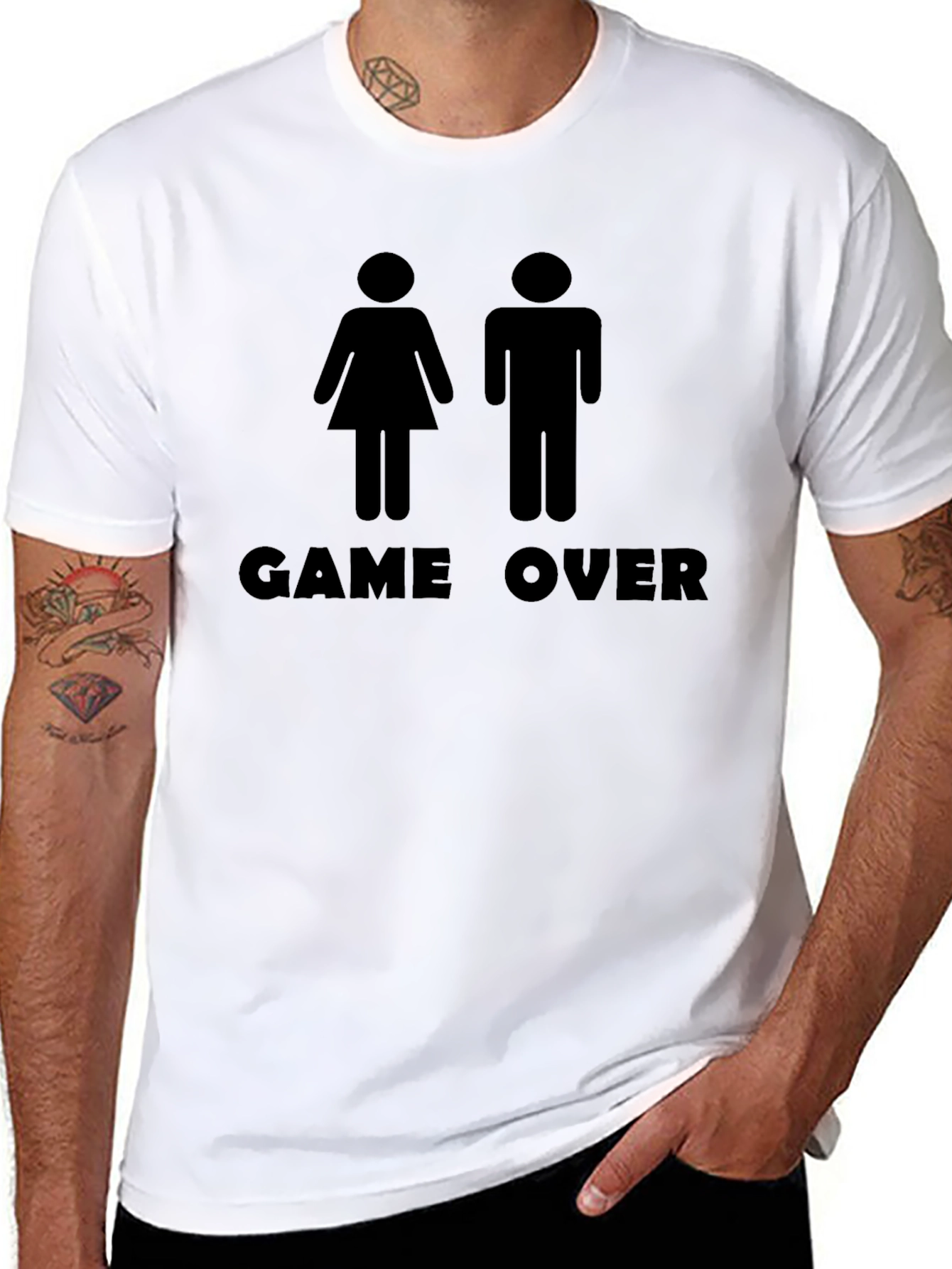 Game Over T-Shirt: Funny Newlywed Humor Tee