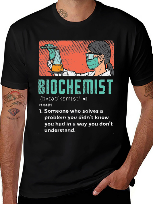 Biochemist Definition Graphic T-Shirt