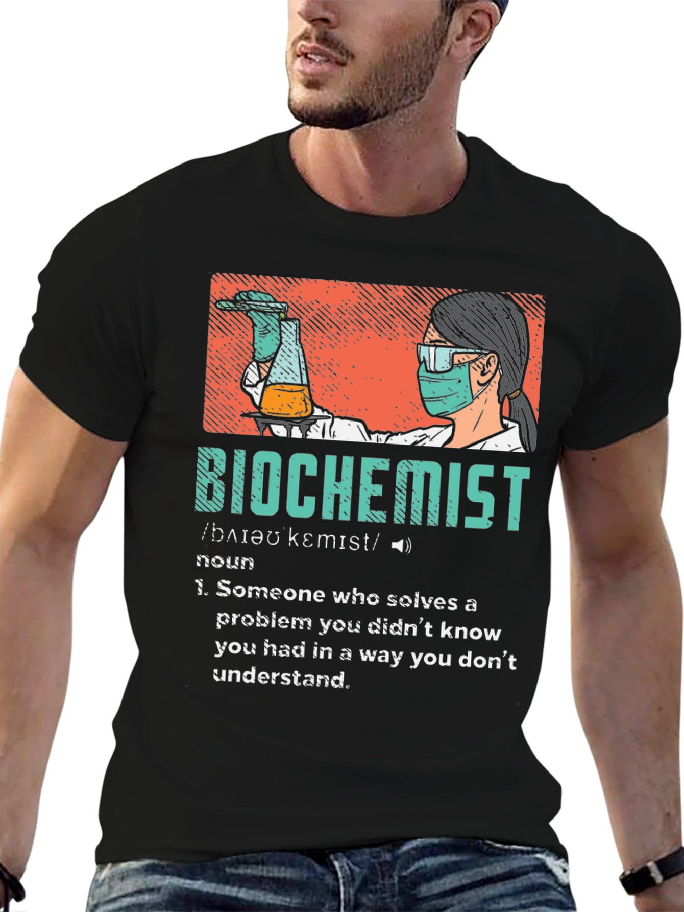 Biochemist Definition Graphic T-Shirt