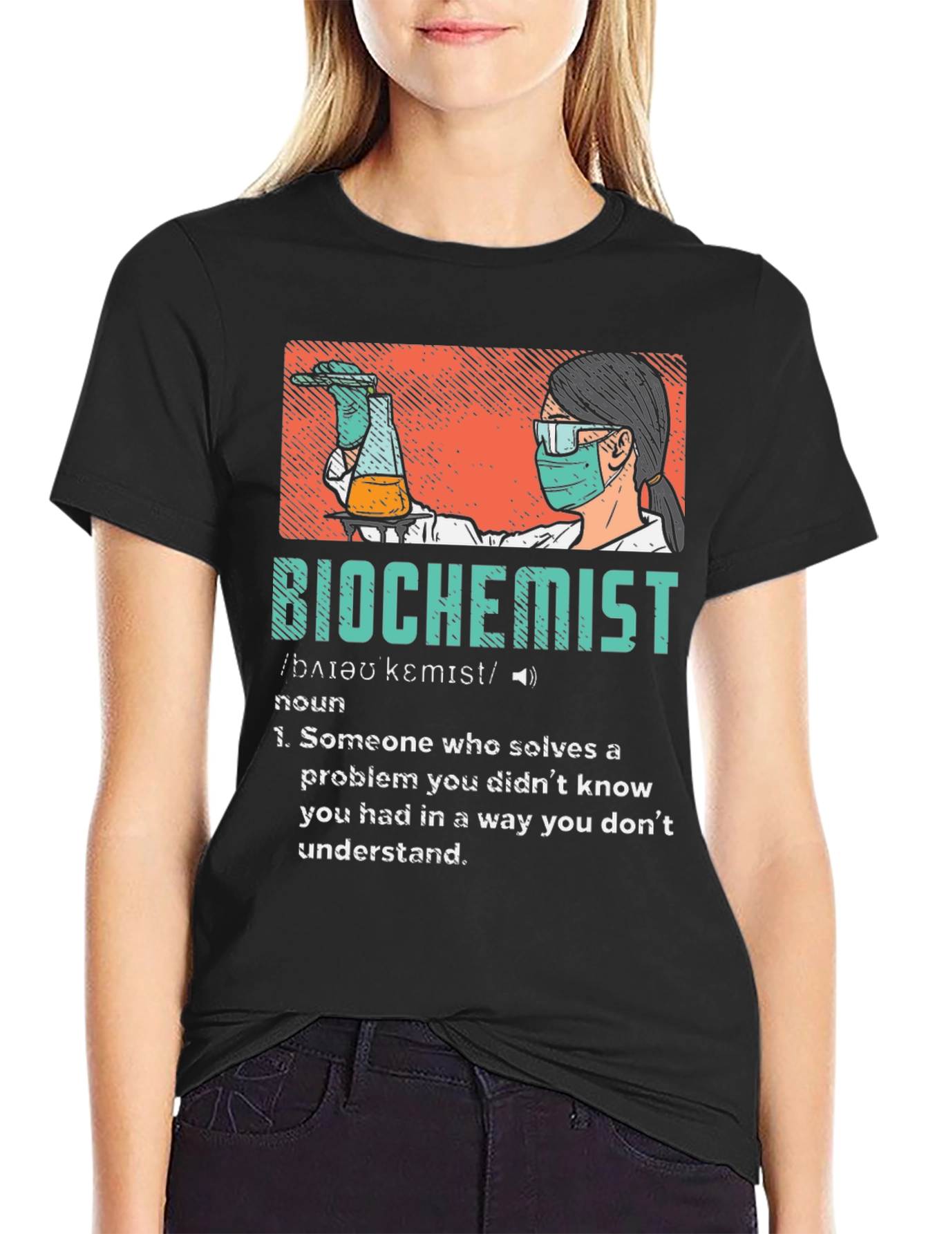 Biochemist Definition Graphic T-Shirt
