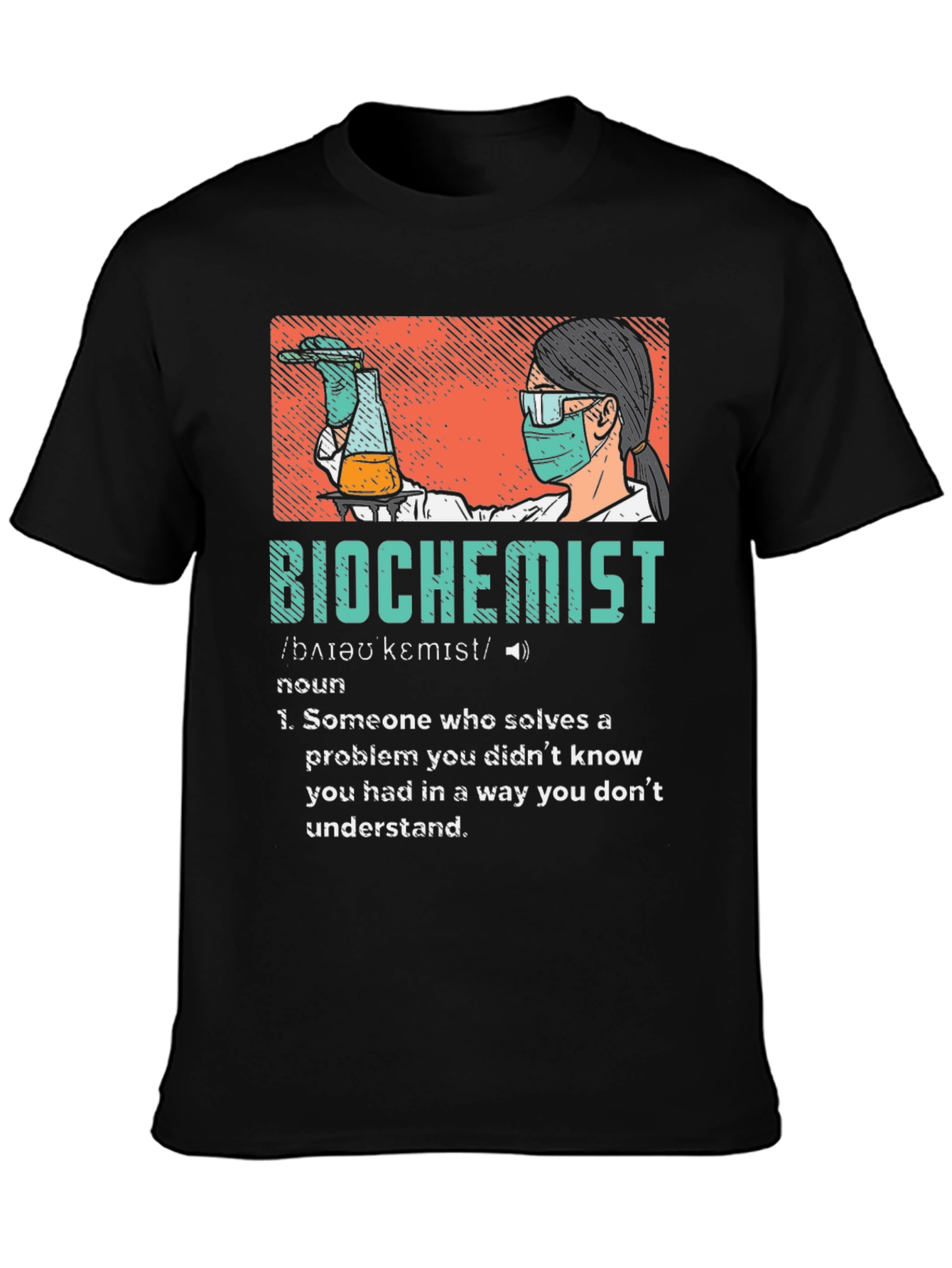 Biochemist Definition Graphic T-Shirt