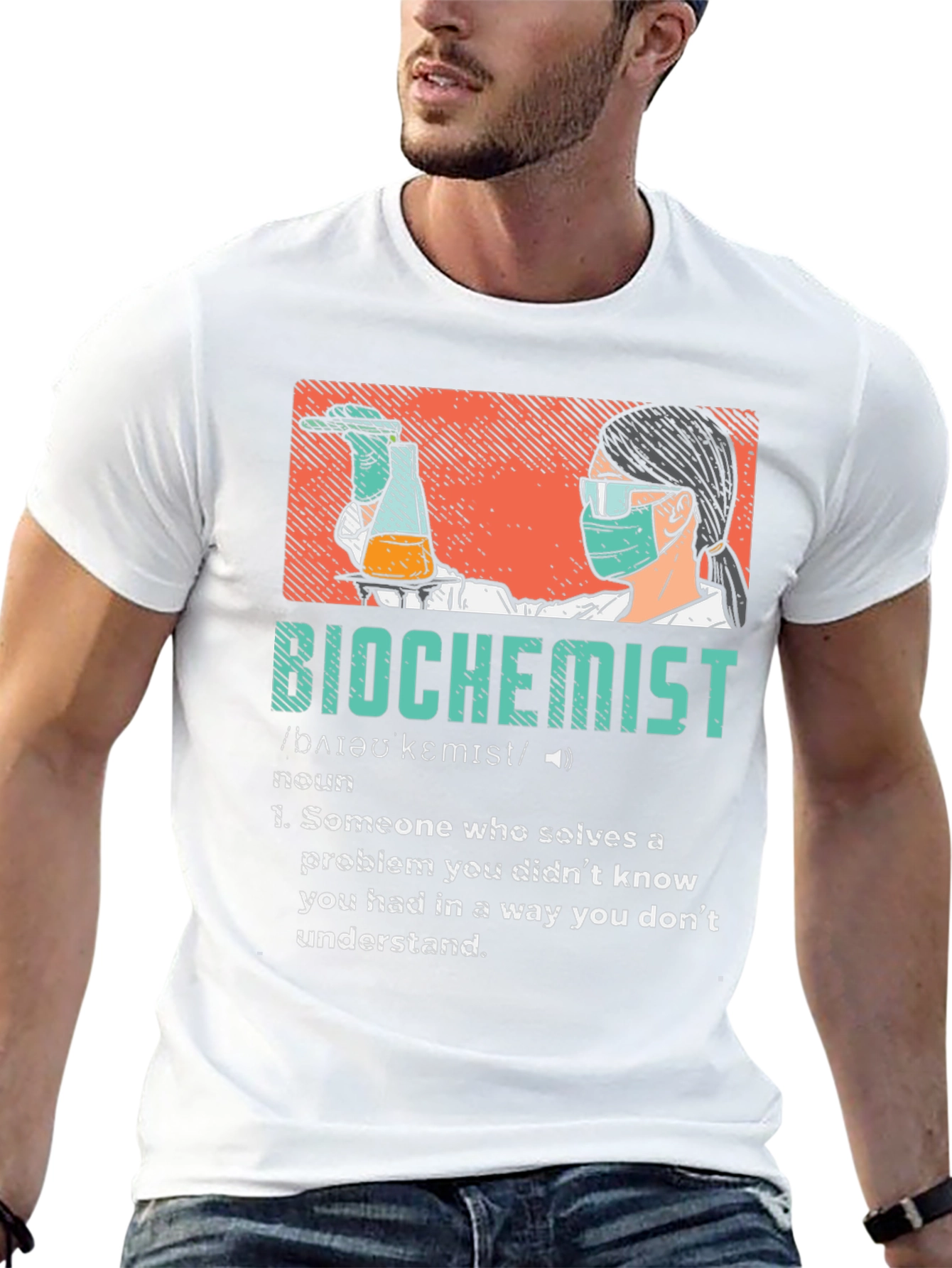 Biochemist Definition Graphic T-Shirt
