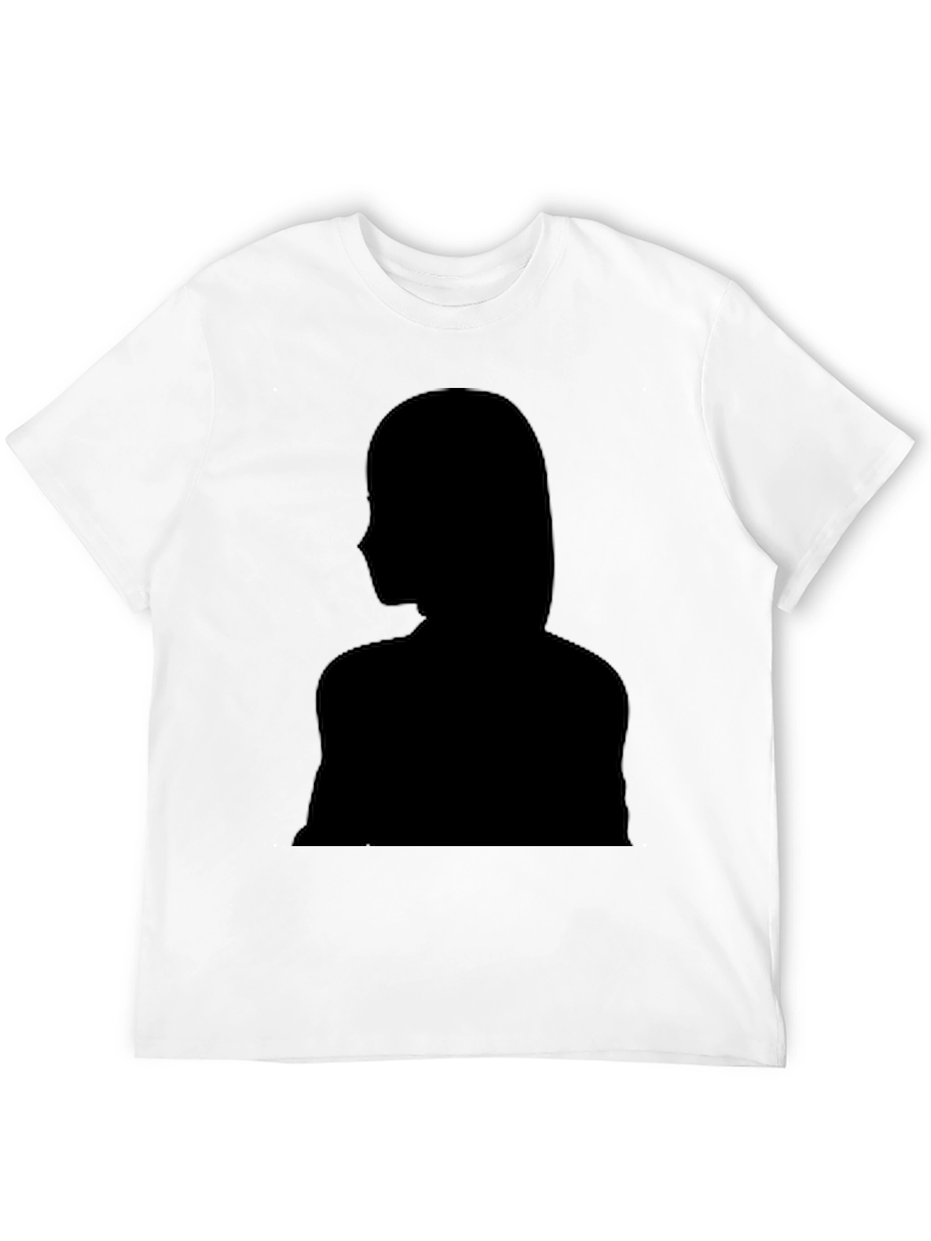 Silhouette Graphic T-Shirt - Stylish Black Tee
