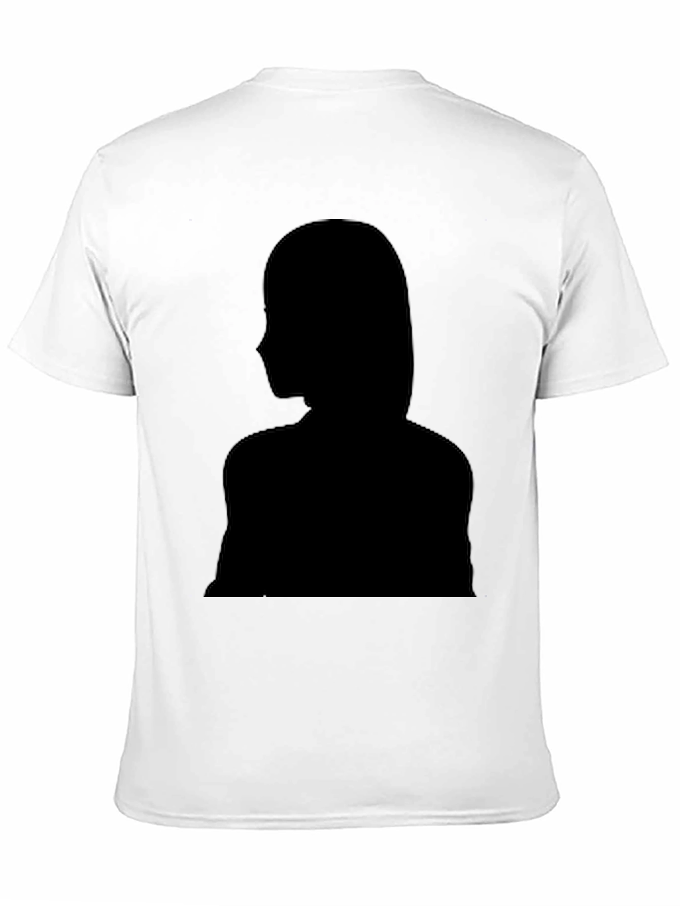 Silhouette Graphic T-Shirt - Stylish Black Tee