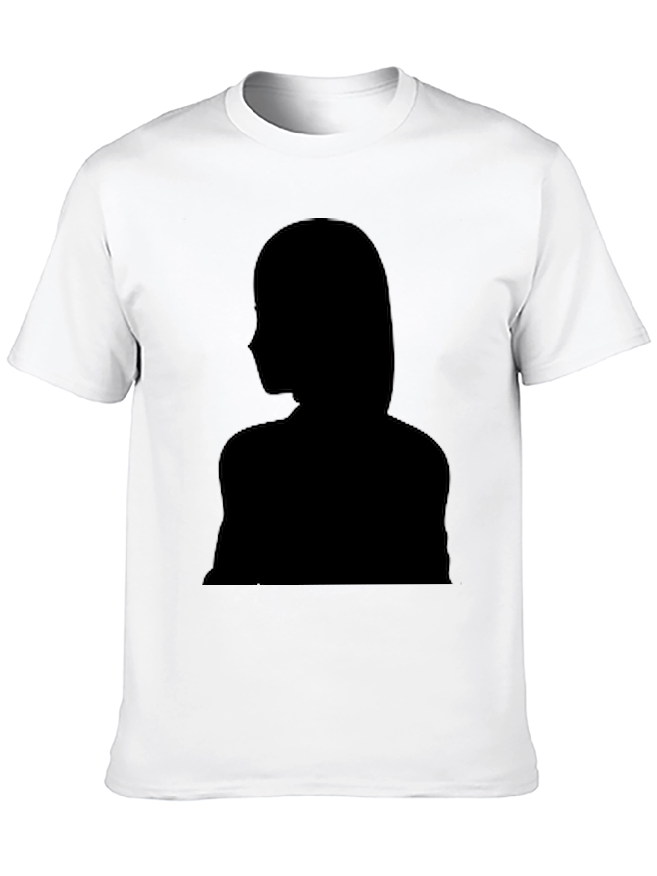 Silhouette Graphic T-Shirt - Stylish Black Tee
