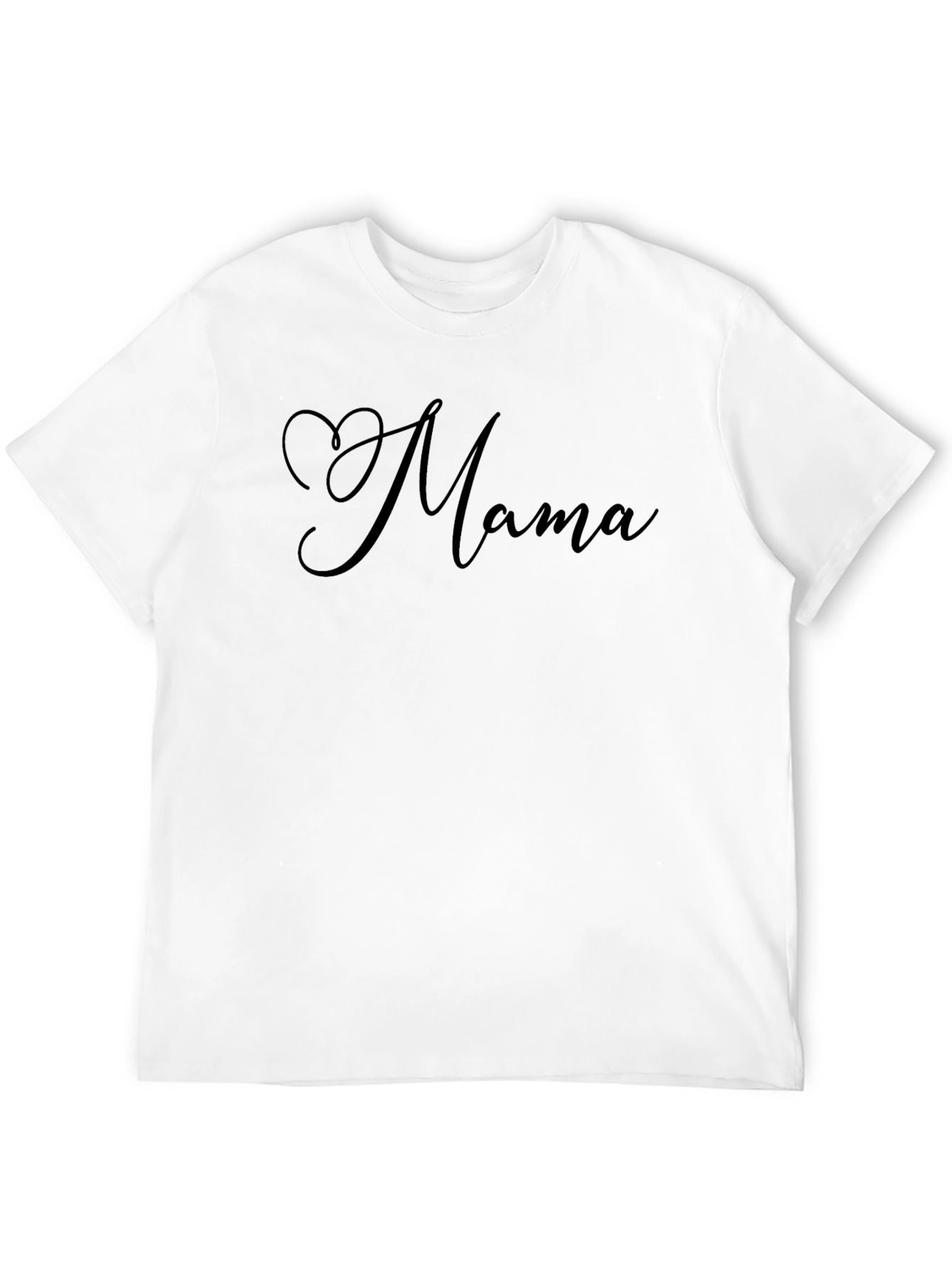 Mama Heart Graphic T-Shirt - Soft Cotton Blend