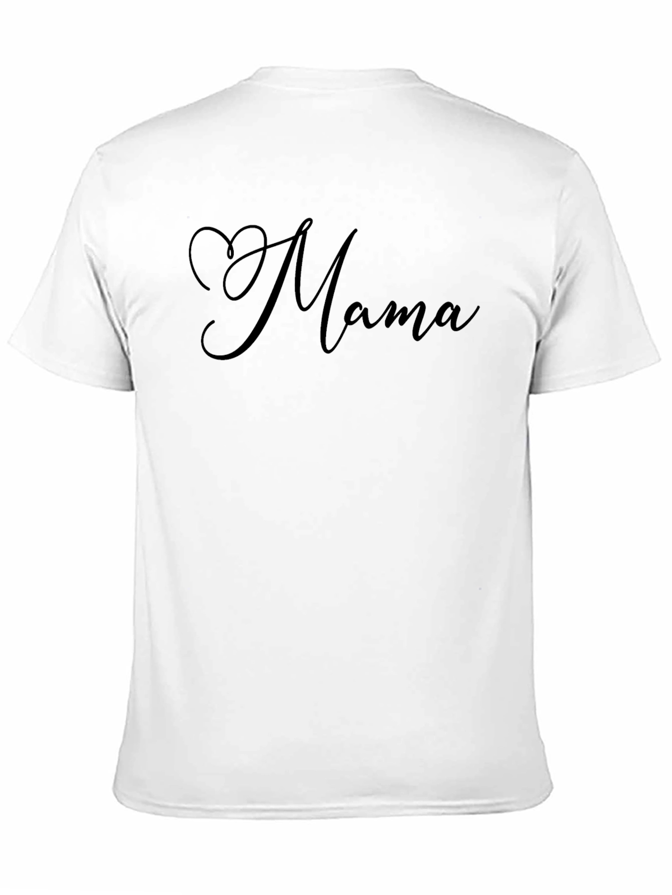Mama Heart Graphic T-Shirt - Soft Cotton Blend