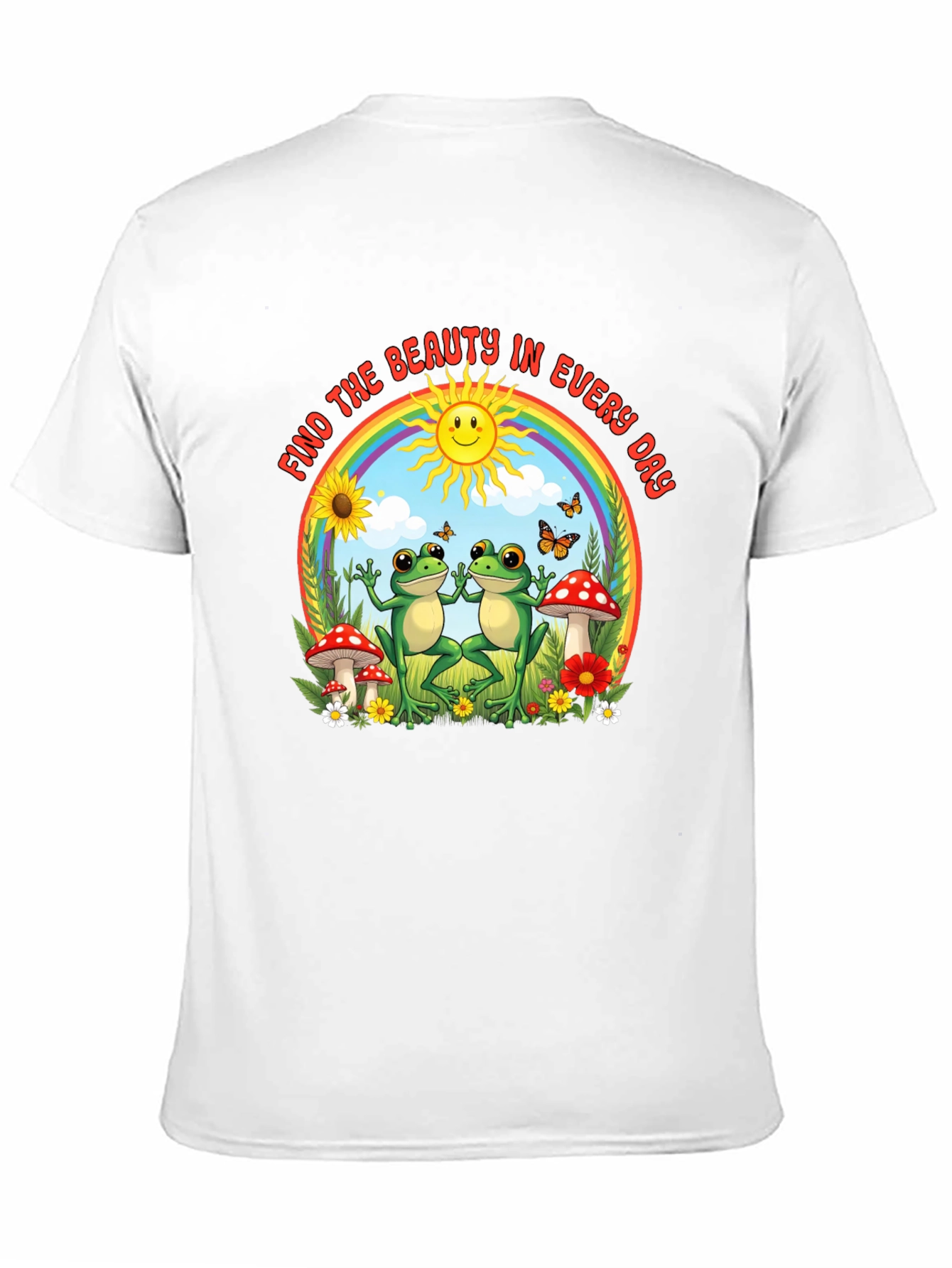 Find The Beauty Frog Graphic T-Shirt