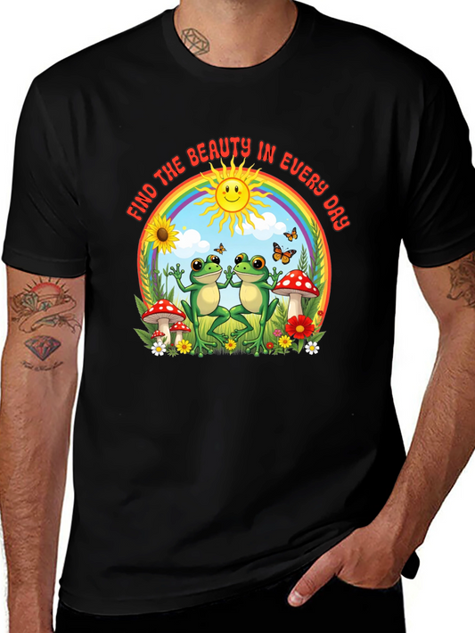 Find The Beauty Frog Graphic T-Shirt
