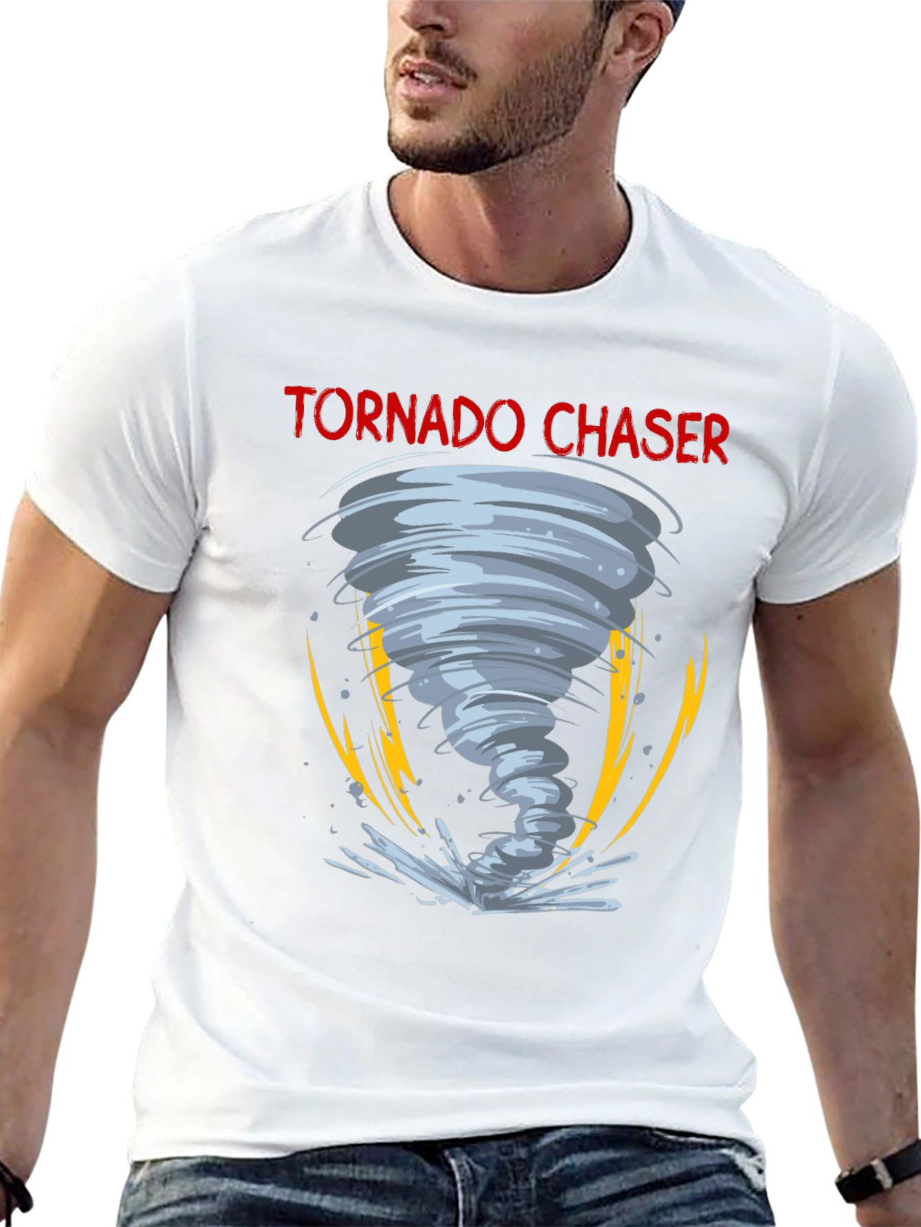 Tornado Chaser Graphic Tee - Weather Enthusiast T-Shirt