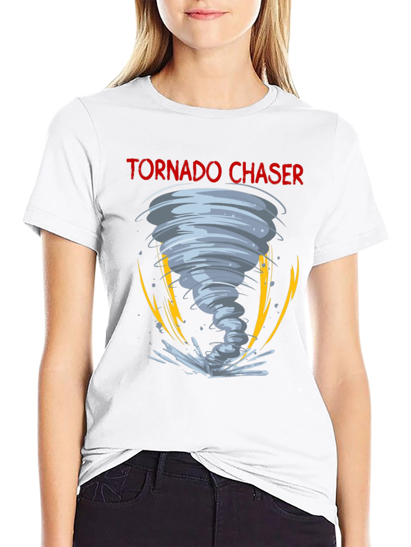 Tornado Chaser Graphic Tee - Weather Enthusiast T-Shirt