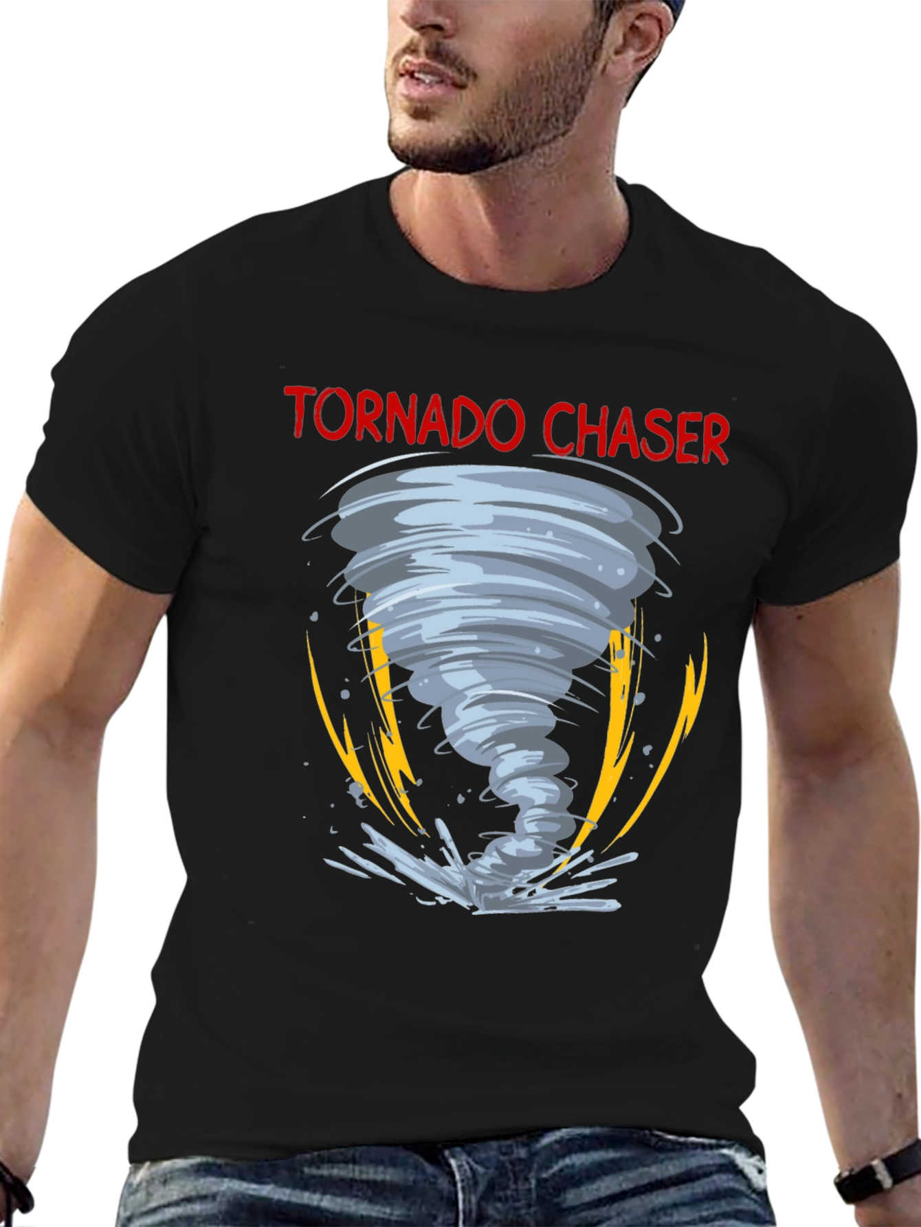 Tornado Chaser Graphic Tee - Weather Enthusiast T-Shirt