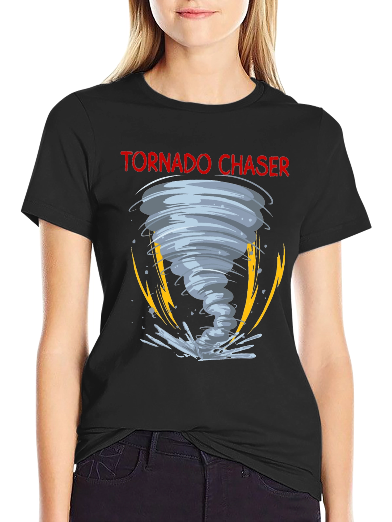 Tornado Chaser Graphic Tee - Weather Enthusiast T-Shirt