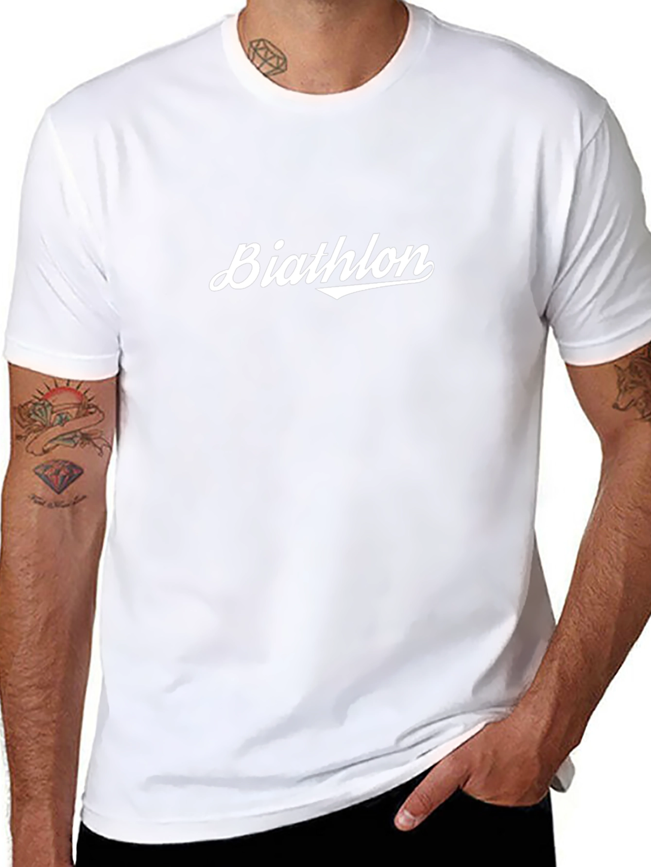 Biathlon Graphic Tee - Sport Style