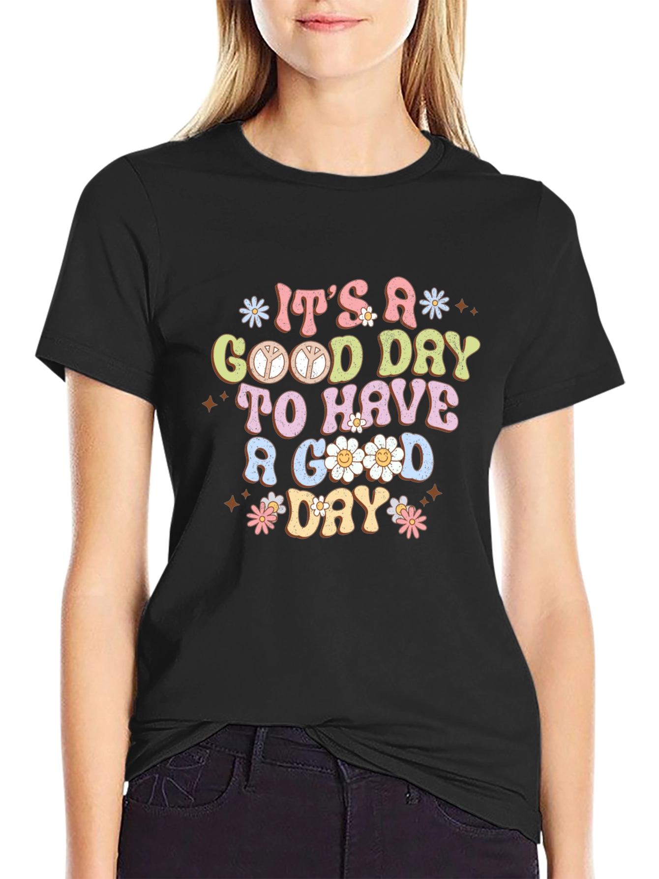 Good Day Graphic Tee - Retro Style