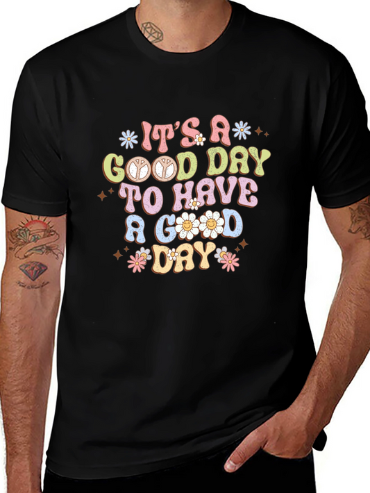 Good Day Graphic Tee - Retro Style