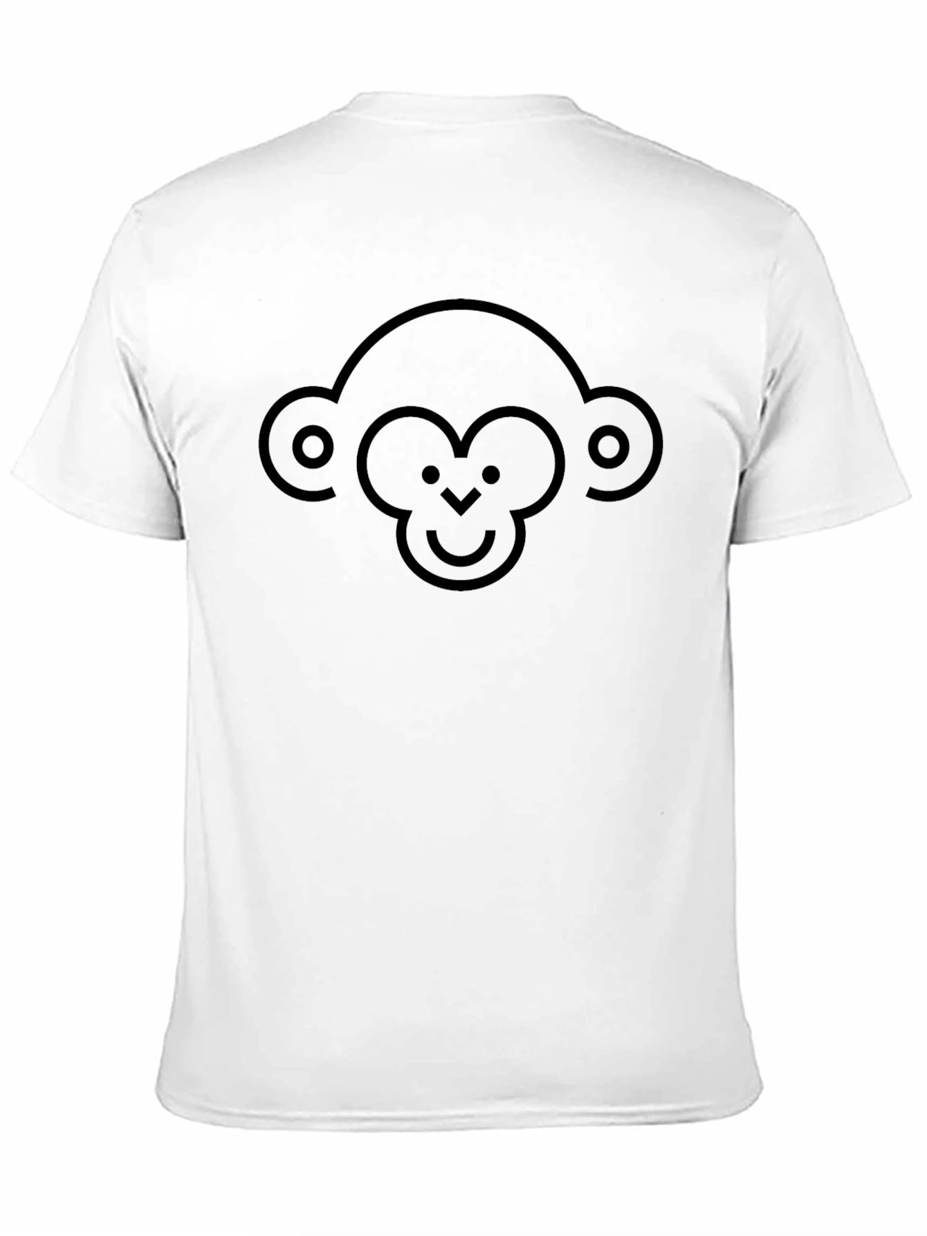 Monkey Face Graphic Tee - Stylish & Fun