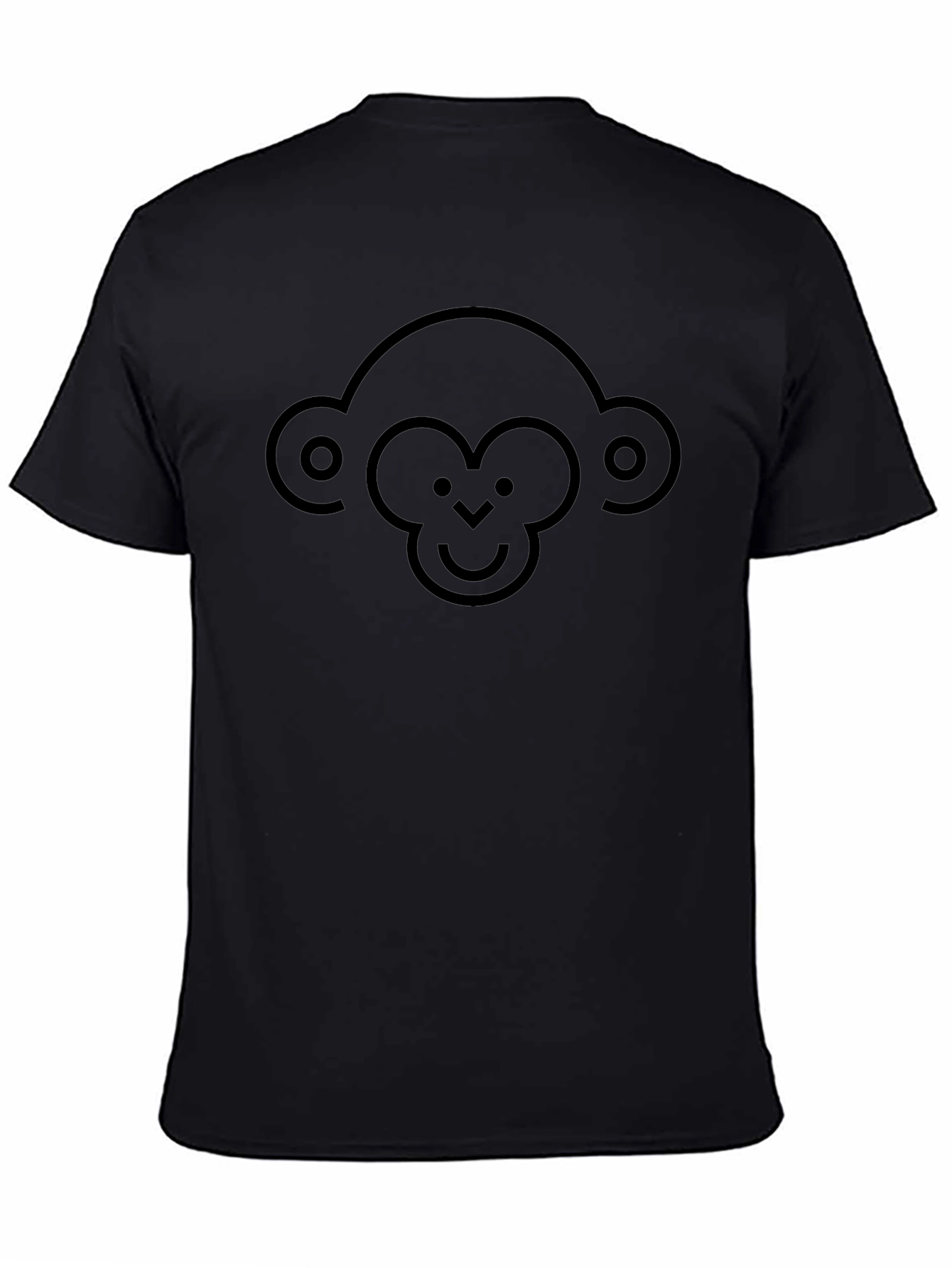 Monkey Face Graphic Tee - Stylish & Fun