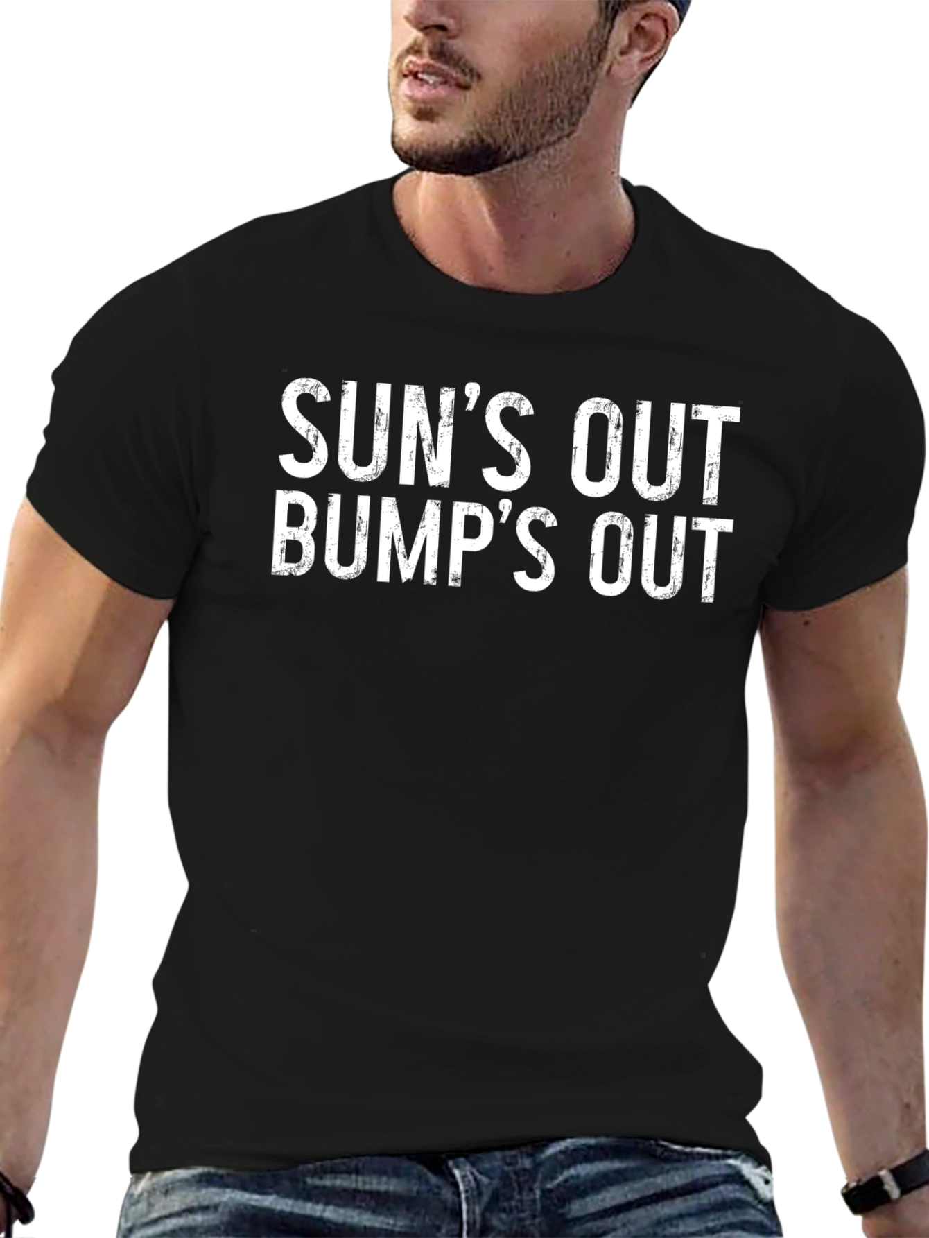 Suns Out Bumps Out Funny Graphic T-Shirt