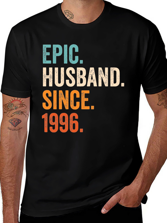 Epic Husband Since 1996 Graphic T-Shirt