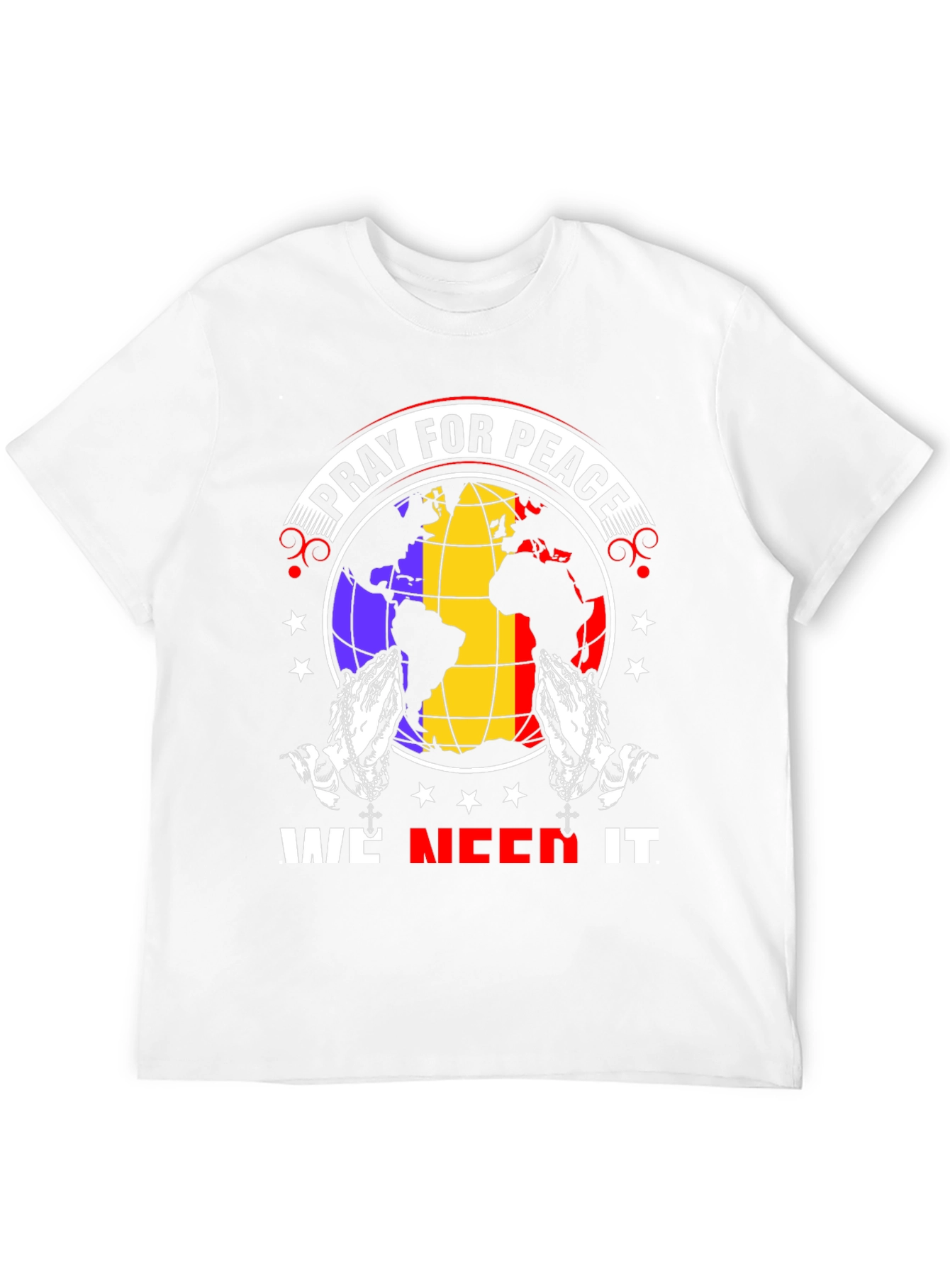 Pray for Peace Graphic T-Shirt