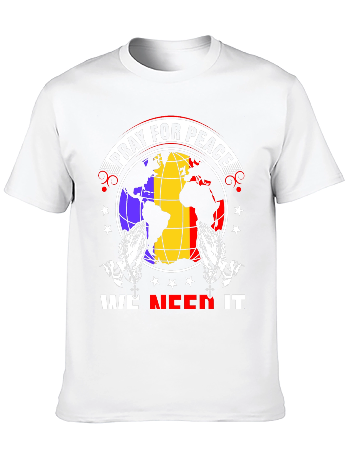 Pray for Peace Graphic T-Shirt